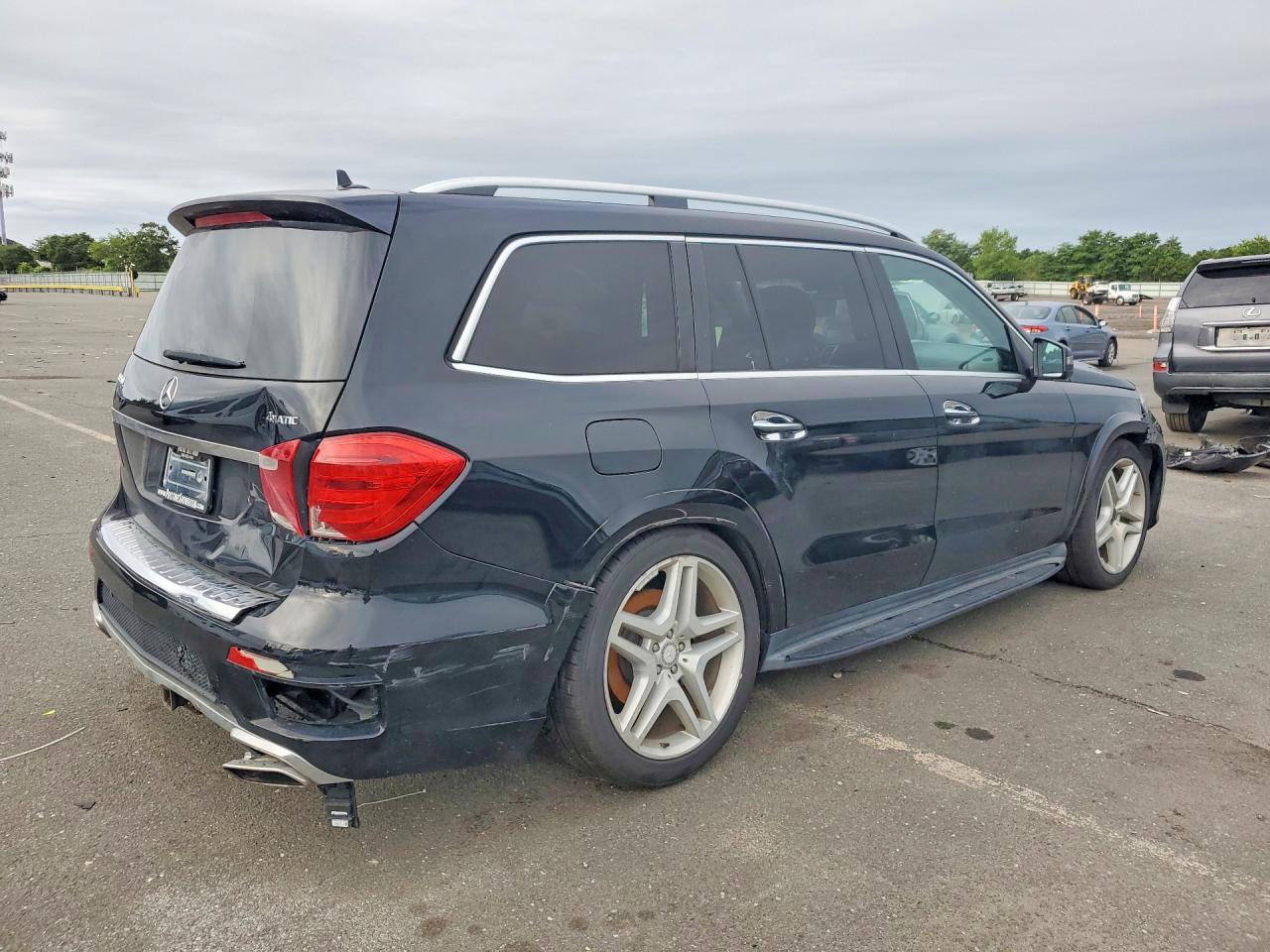 2015 Mercedes-benz Gl 550 4matic Black vin: 4JGDF7DE4FA551416