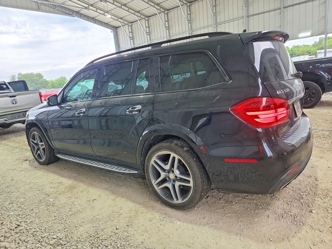 2017 Mercedes-benz Gls 550 4matic Black vin: 4JGDF7DE4HA795747