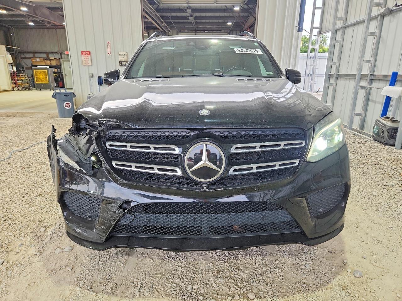 2017 Mercedes-benz Gls 550 4matic Black vin: 4JGDF7DE4HA795747