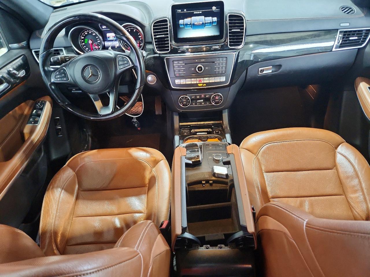 2017 Mercedes-benz Gls 550 4matic Black vin: 4JGDF7DE4HA795747
