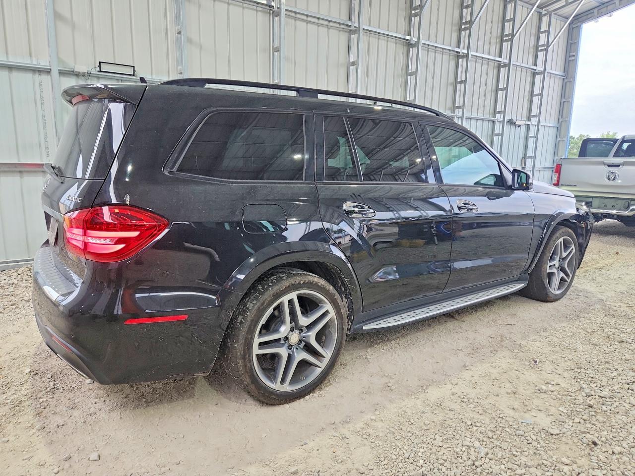 2017 Mercedes-benz Gls 550 4matic Black vin: 4JGDF7DE4HA795747