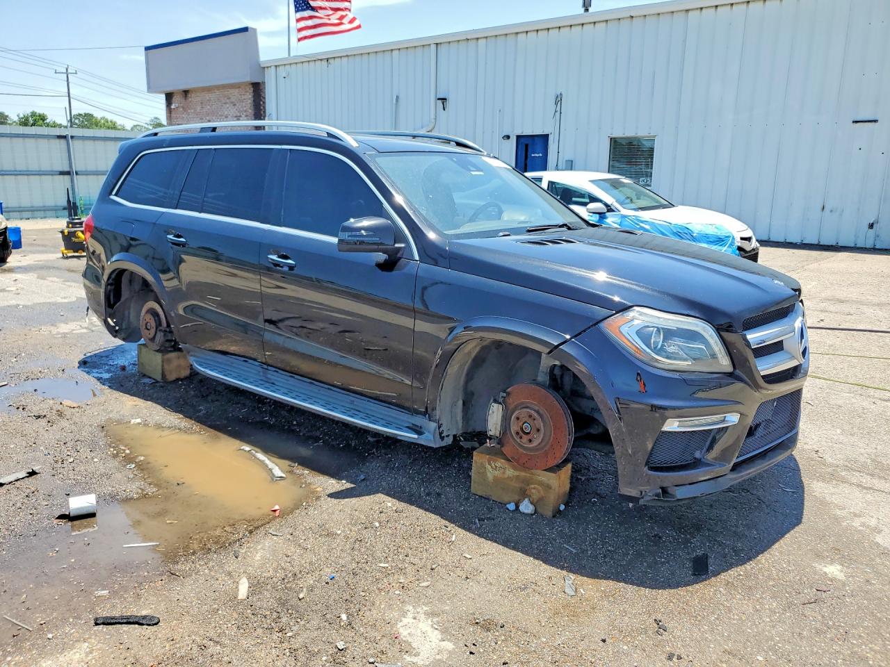 2013 Mercedes-benz Gl 550 4matic Black vin: 4JGDF7DE5DA130365
