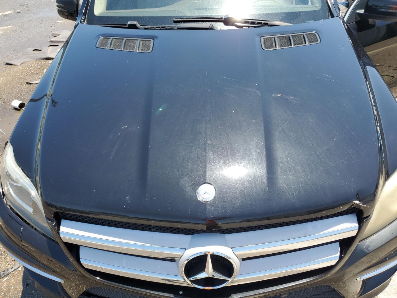2013 Mercedes-benz Gl 550 4matic Black vin: 4JGDF7DE5DA130365 Damage: Hood, Dent(S) W/ Paint Dmg, 1 To 2 Inches