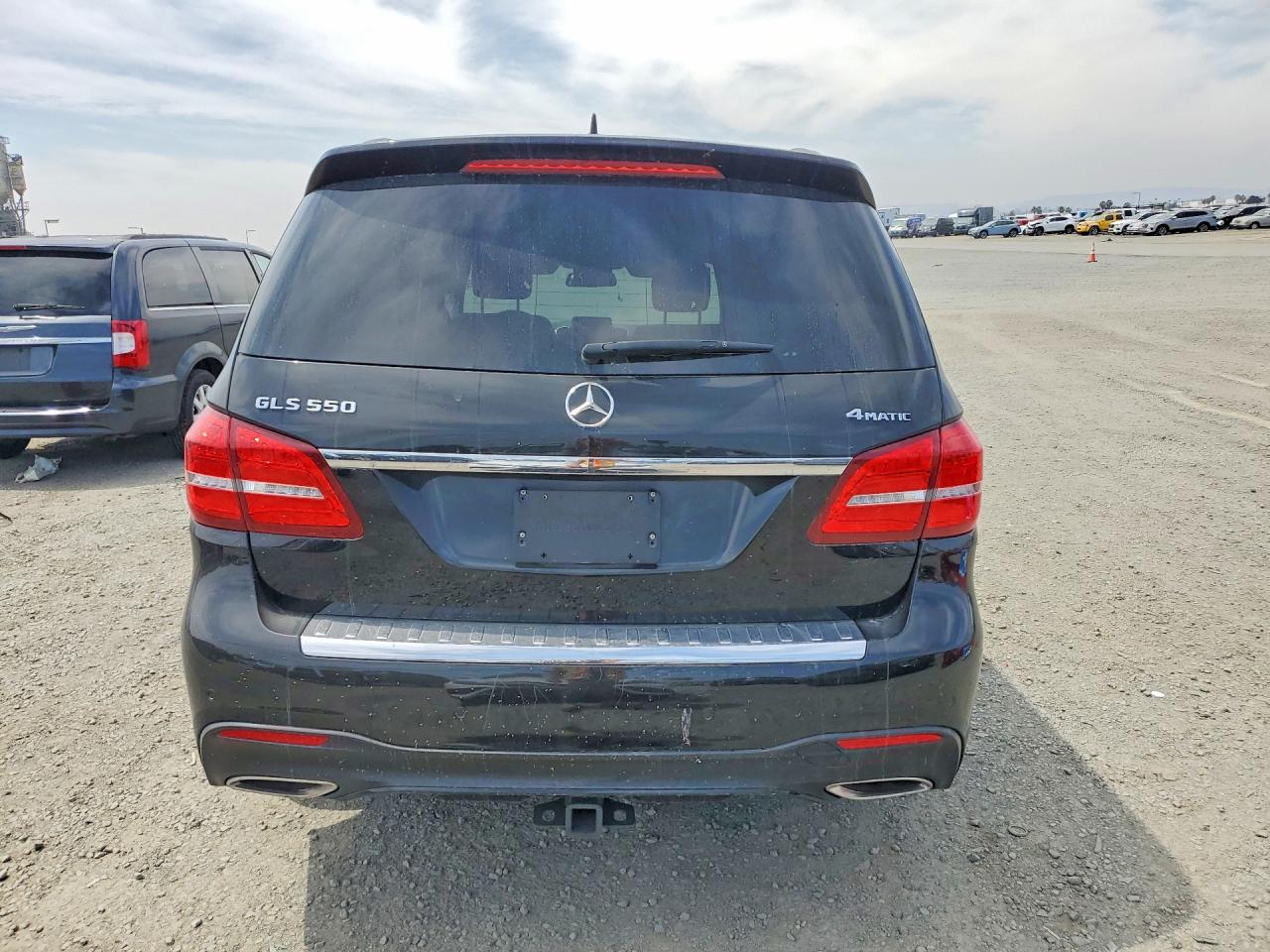 2017 Mercedes-benz Gls 550 4matic Brown vin: 4JGDF7DE5HA909531