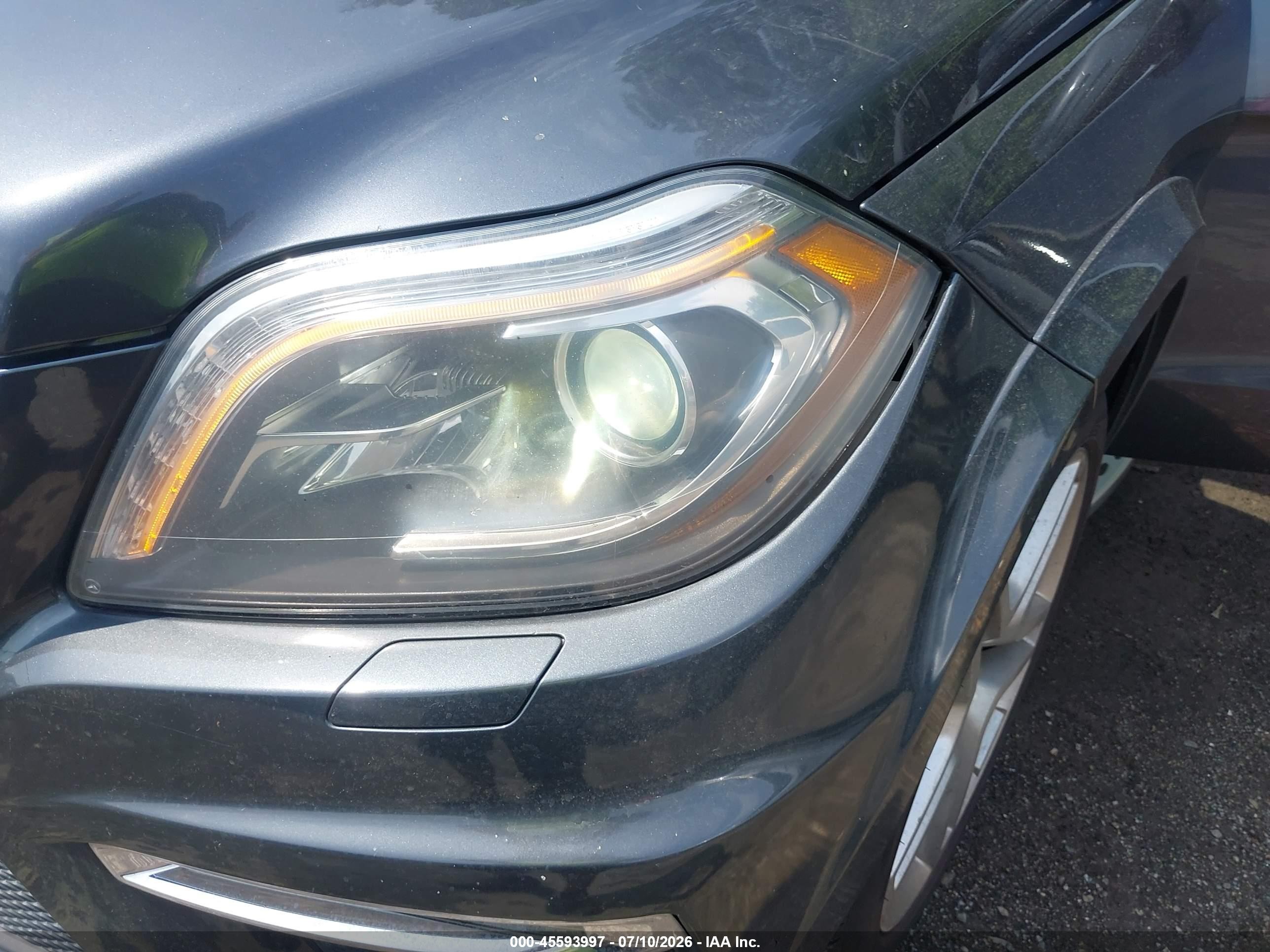 2014 Mercedes-benz Gl 550 4matic Gray vin: 4JGDF7DE6EA311444