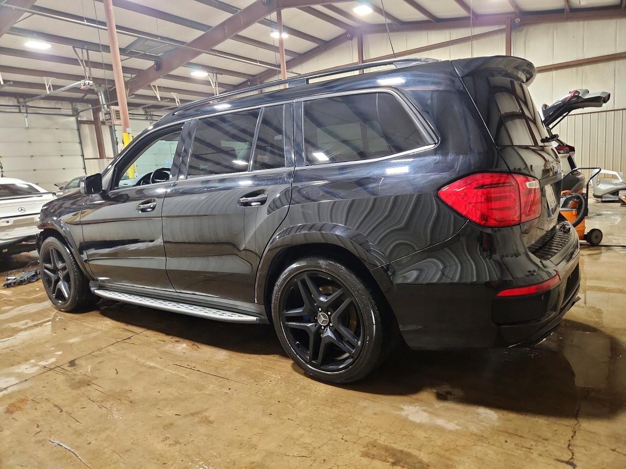 2014 Mercedes-benz Gl 550 4matic Black vin: 4JGDF7DE6EA317048
