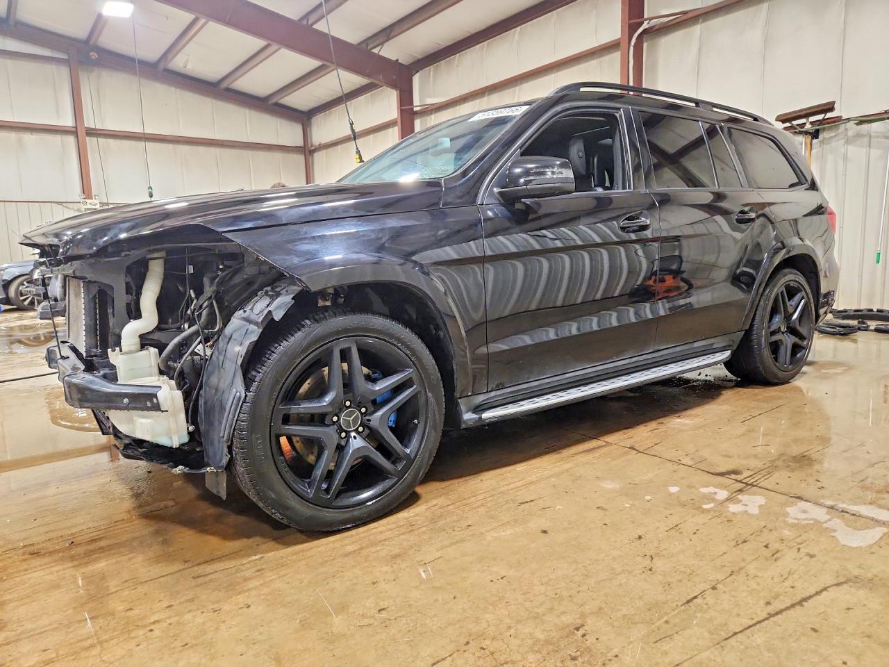 2014 Mercedes-benz Gl 550 4matic Black vin: 4JGDF7DE6EA317048