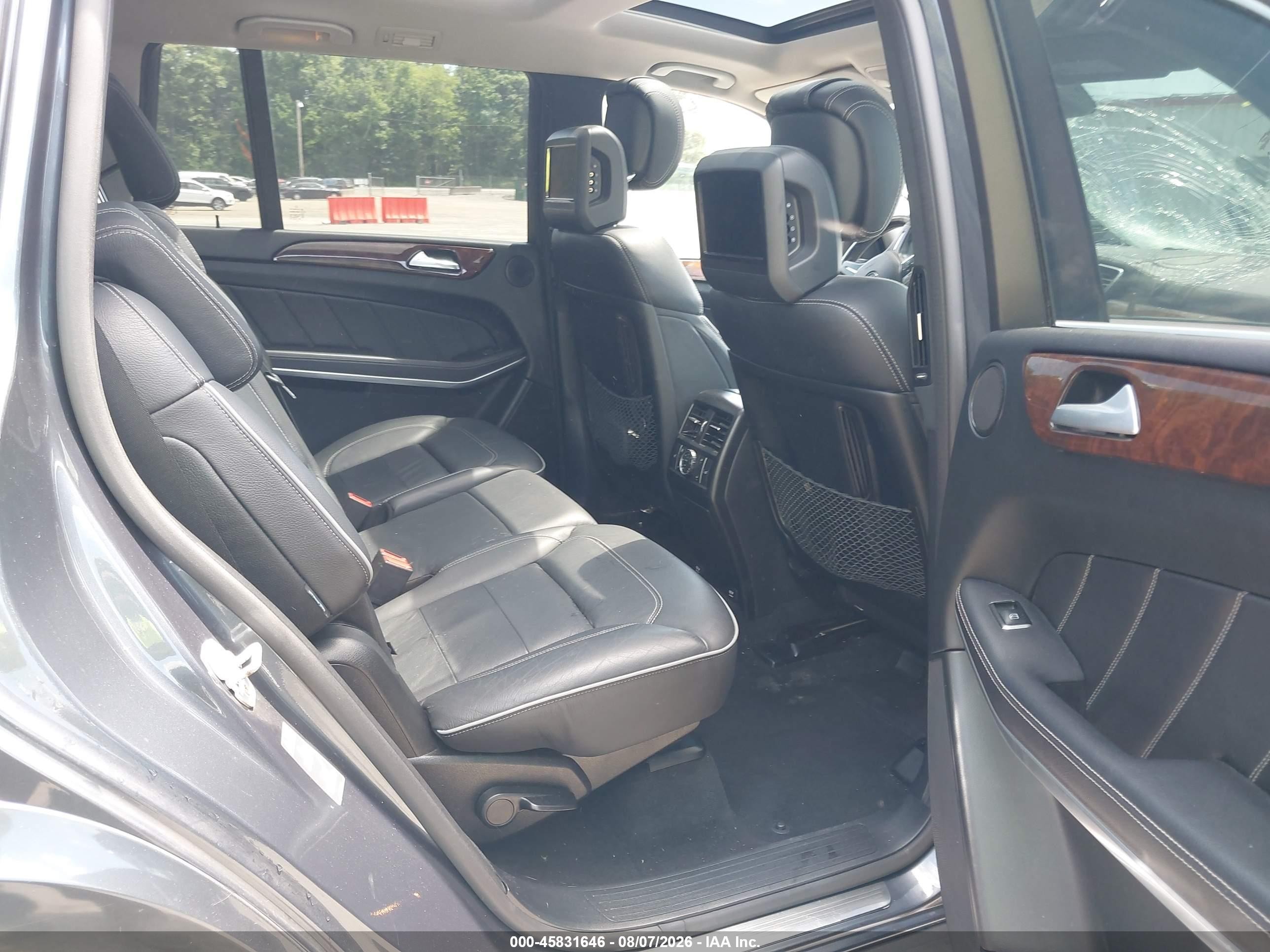 2014 Mercedes-benz Gl 550 4matic Gray vin: 4JGDF7DE7EA271729