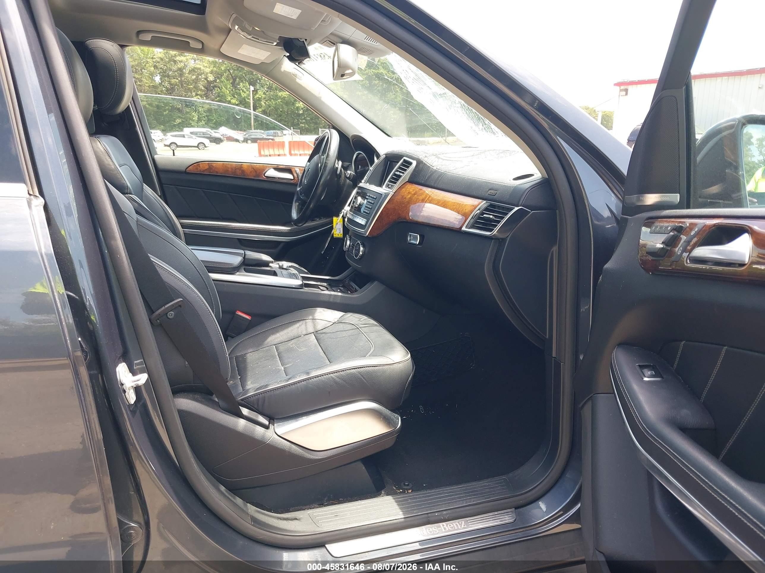 2014 Mercedes-benz Gl 550 4matic Gray vin: 4JGDF7DE7EA271729