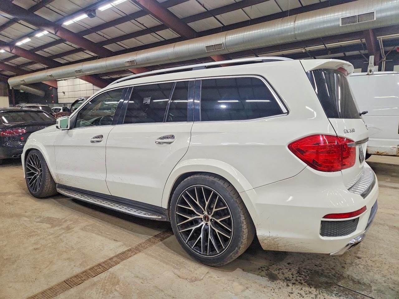 2013 Mercedes-benz Gl 550 4matic White vin: 4JGDF7DE8DA150223