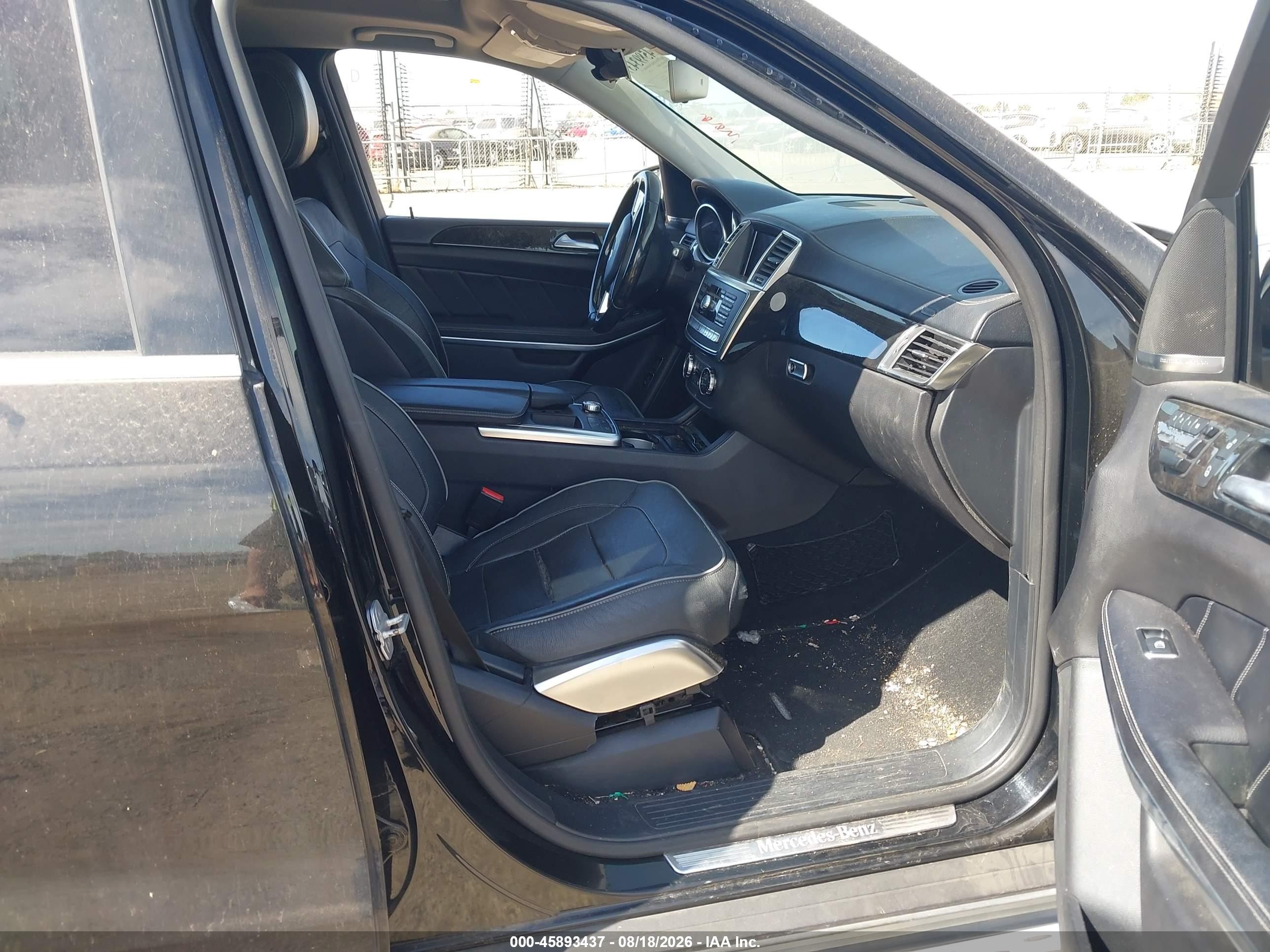 2014 Mercedes-benz Gl 550 4matic Black vin: 4JGDF7DE8EA321747