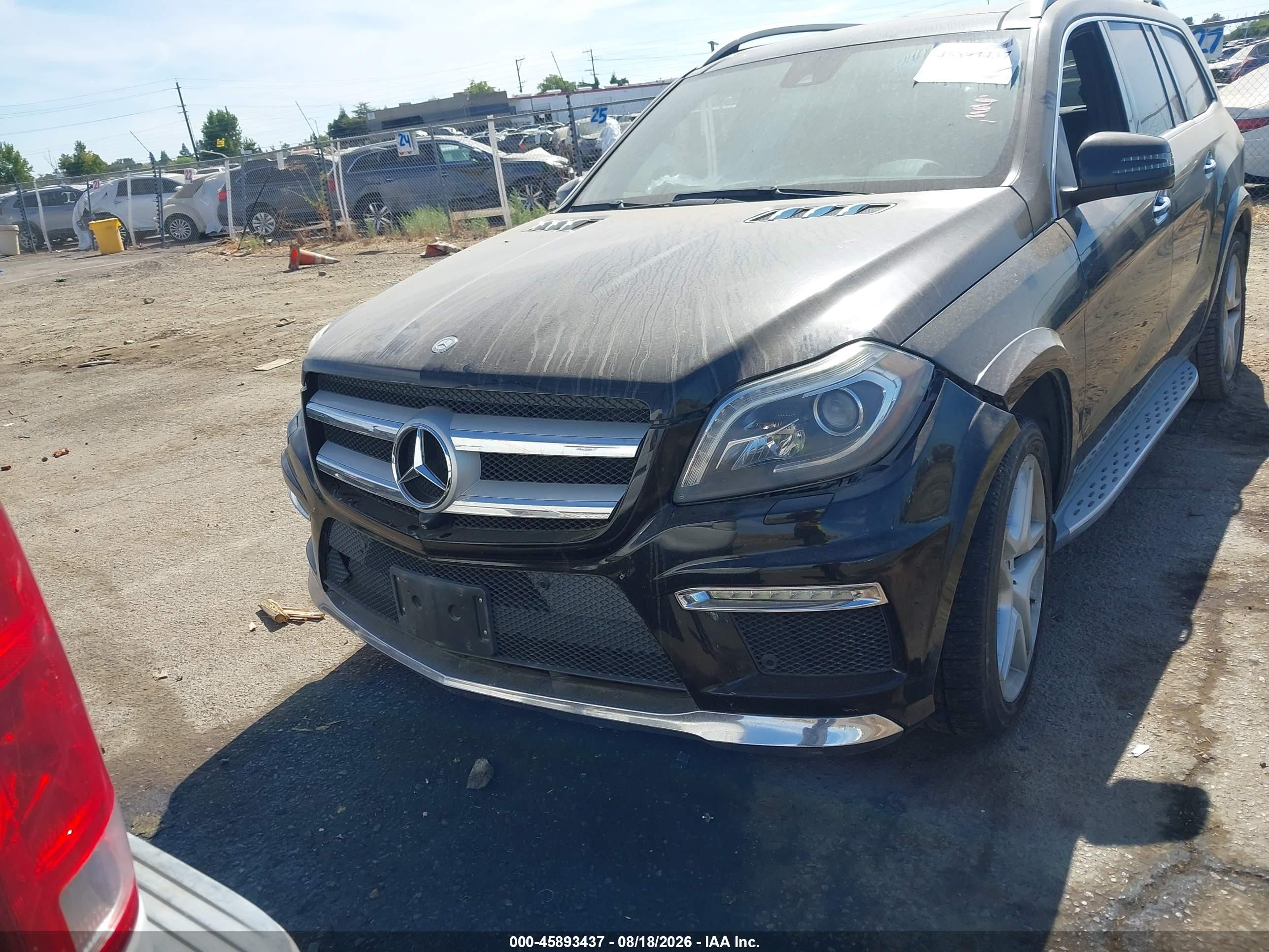 2014 Mercedes-benz Gl 550 4matic Black vin: 4JGDF7DE8EA321747