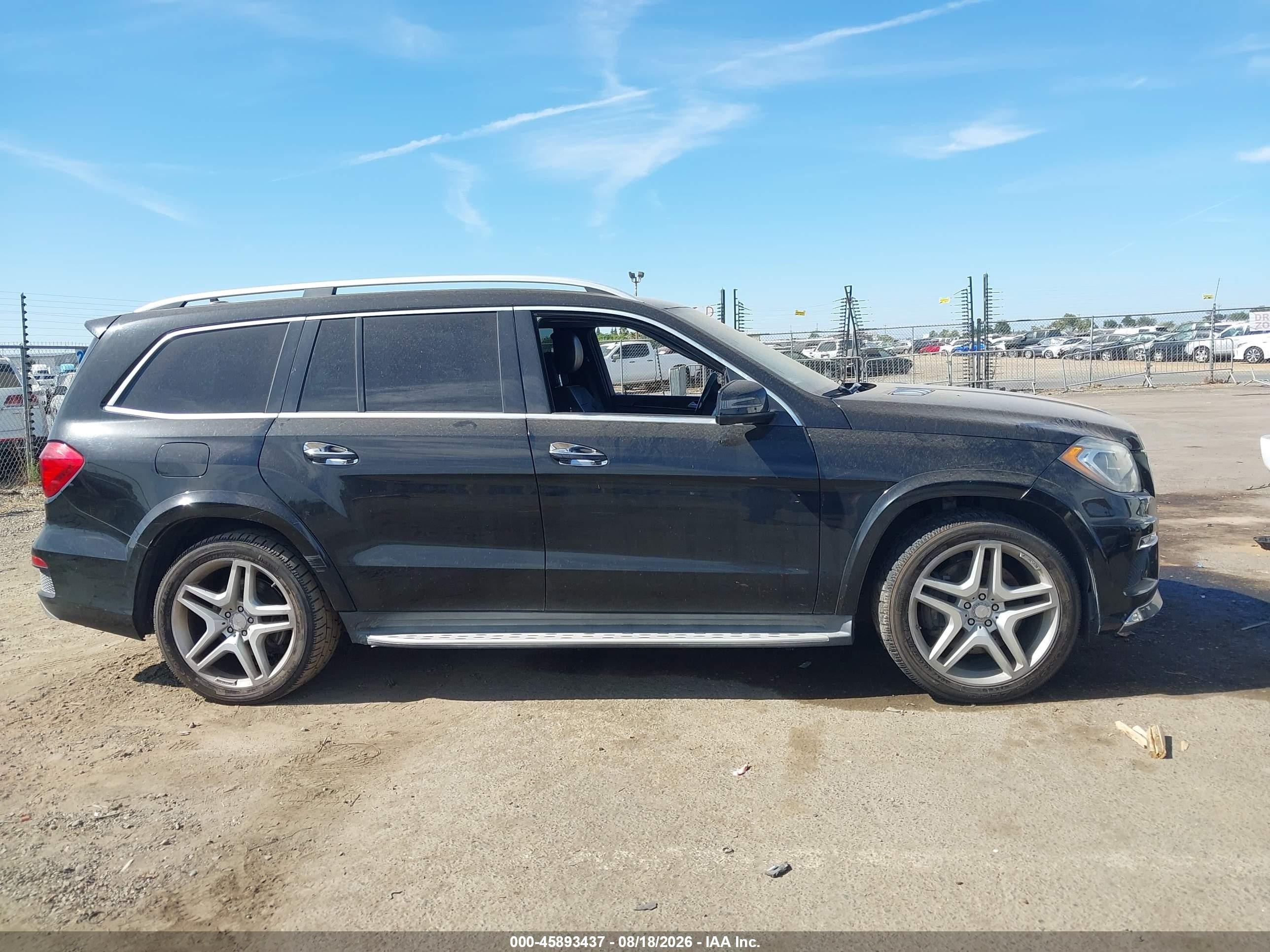 2014 Mercedes-benz Gl 550 4matic Black vin: 4JGDF7DE8EA321747
