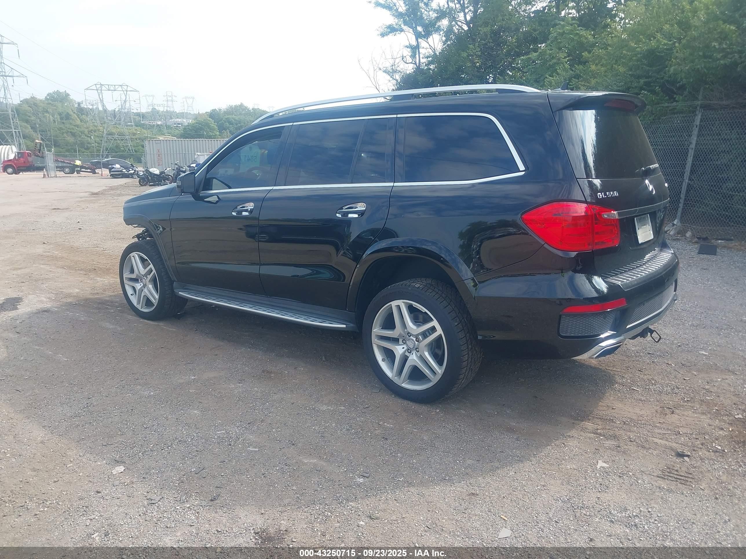 2014 Mercedes-benz Gl 550 4matic Black vin: 4JGDF7DE8EA330092