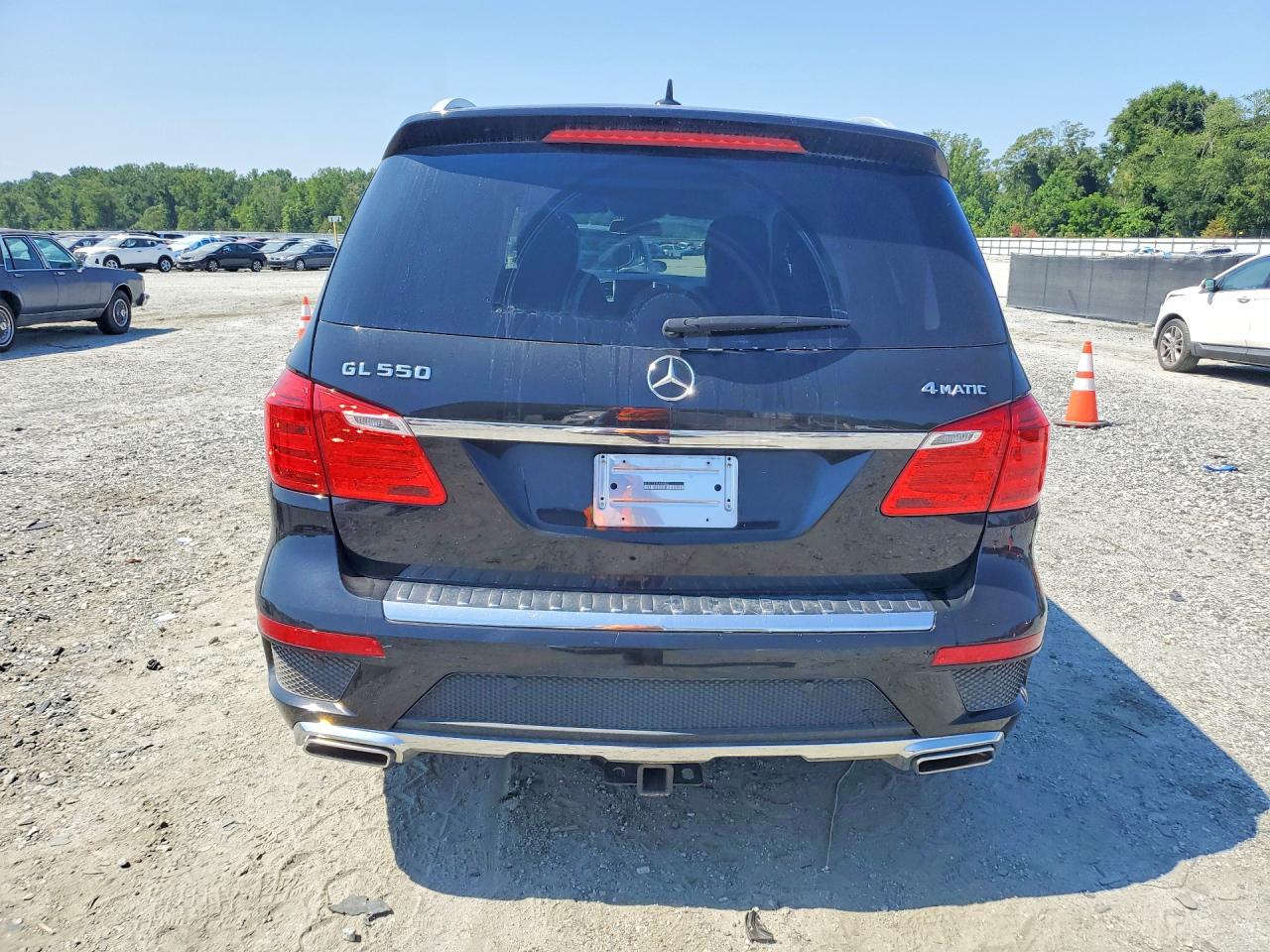 2014 Mercedes-benz Gl 550 4matic Black vin: 4JGDF7DE8EA400822