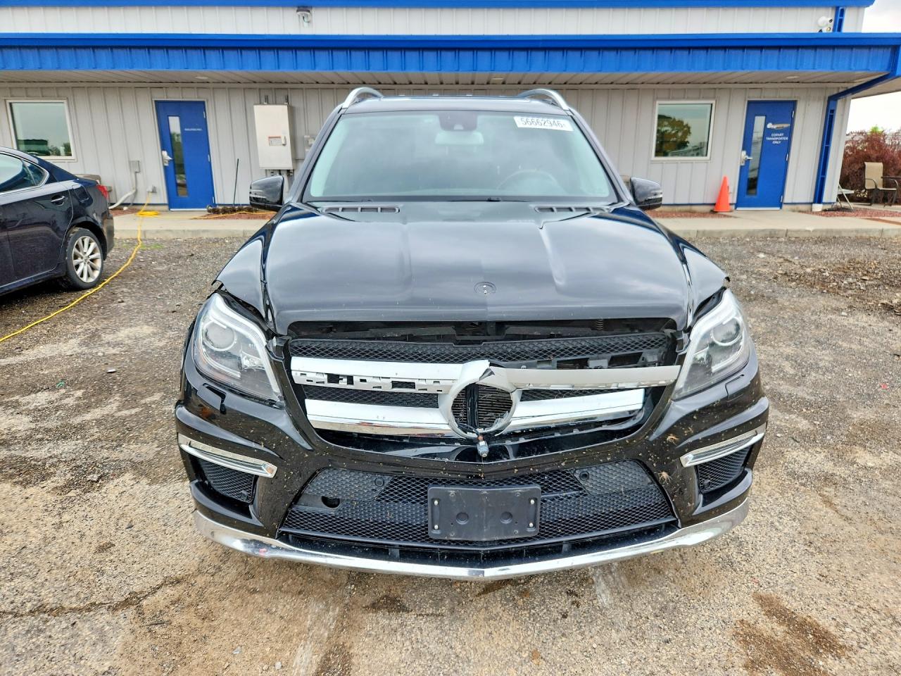 2015 Mercedes-benz Gl 550 4matic Черный vin: 4JGDF7DE8FA476526