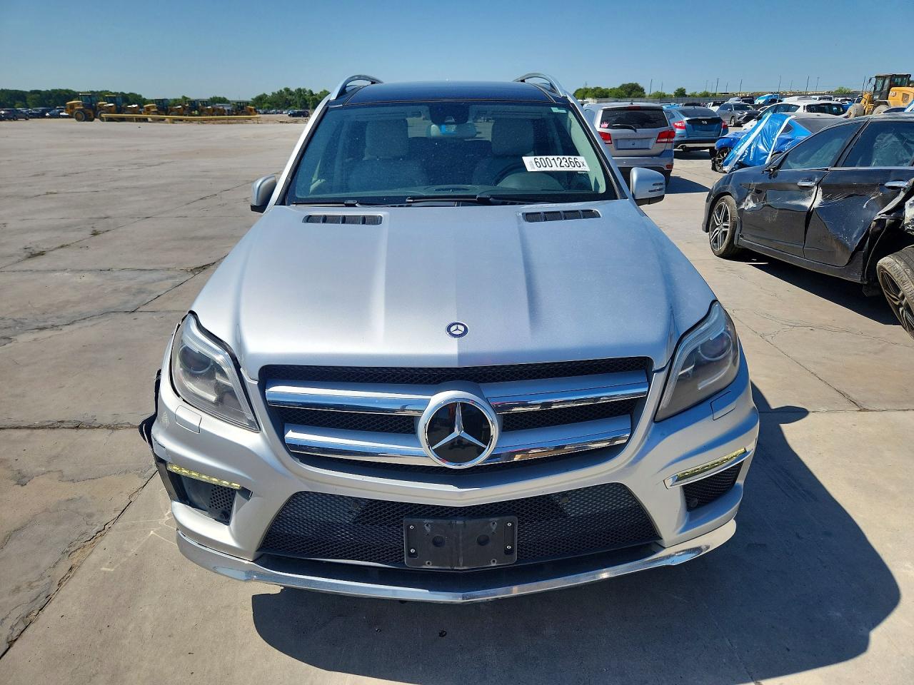 2013 Mercedes-benz Gl 550 4matic Silver vin: 4JGDF7DE9DA117831