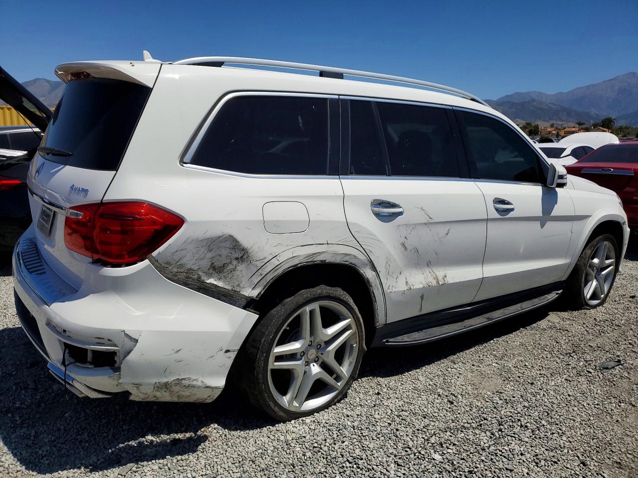 2014 Mercedes-benz Gl 550 4matic Белый vin: 4JGDF7DE9EA330165