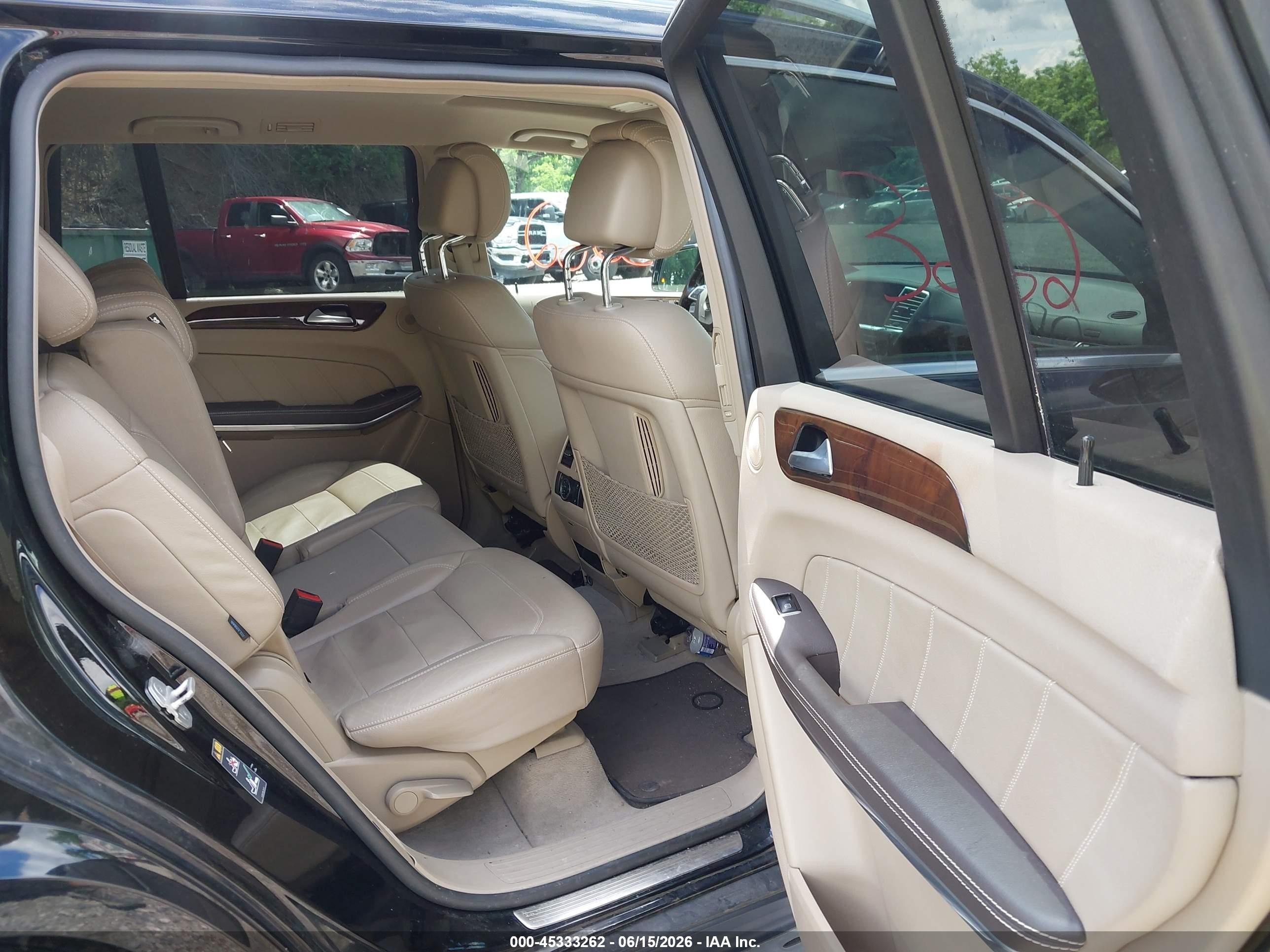 2015 Mercedes-benz Gl 550 4matic Black vin: 4JGDF7DE9FA462893
