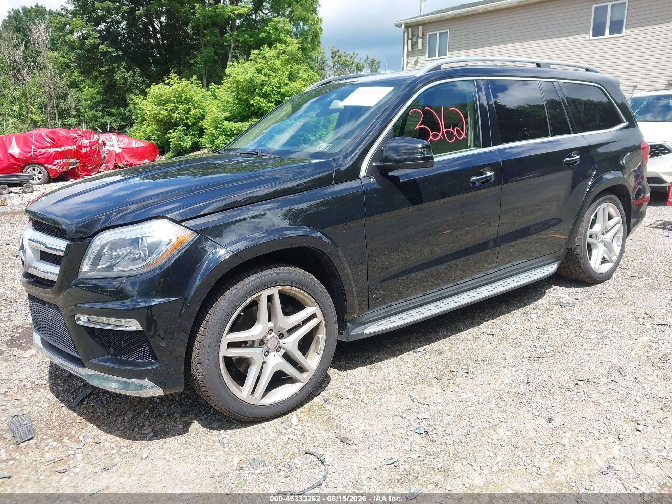 2015 Mercedes-benz Gl 550 4matic Black vin: 4JGDF7DE9FA462893