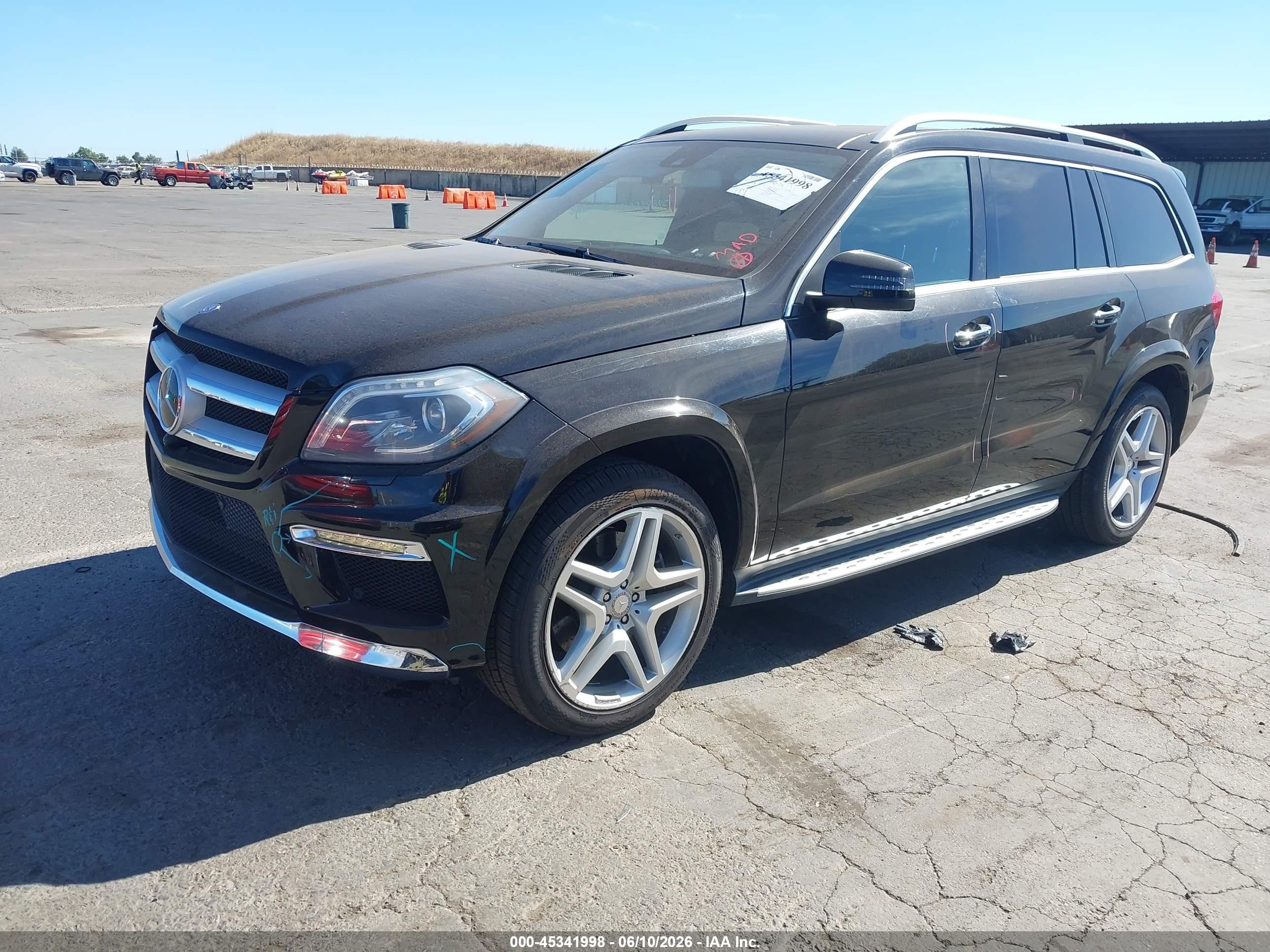 2014 Mercedes-benz Gl 550 4matic Black vin: 4JGDF7DEXEA288489