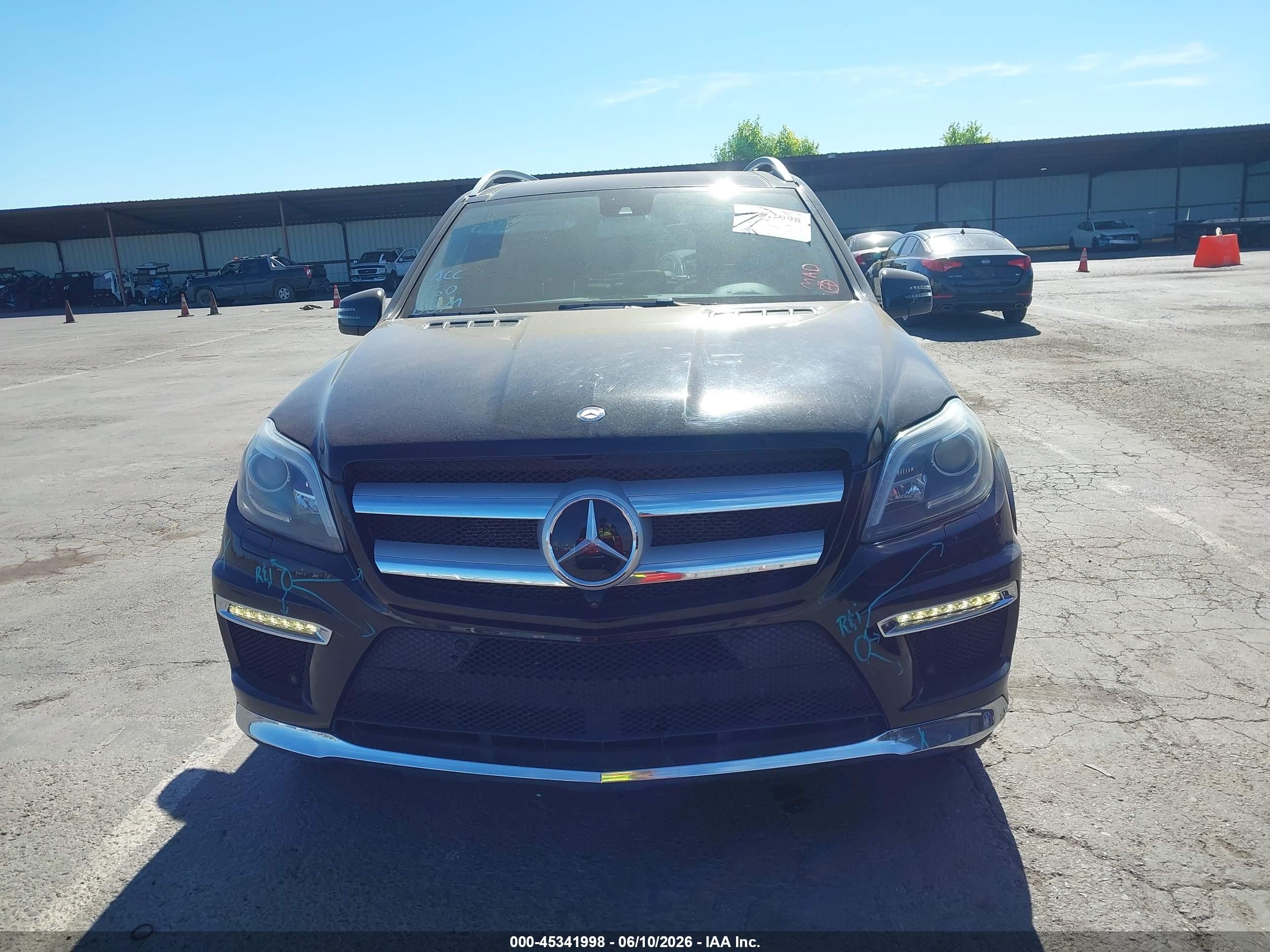 2014 Mercedes-benz Gl 550 4matic Black vin: 4JGDF7DEXEA288489