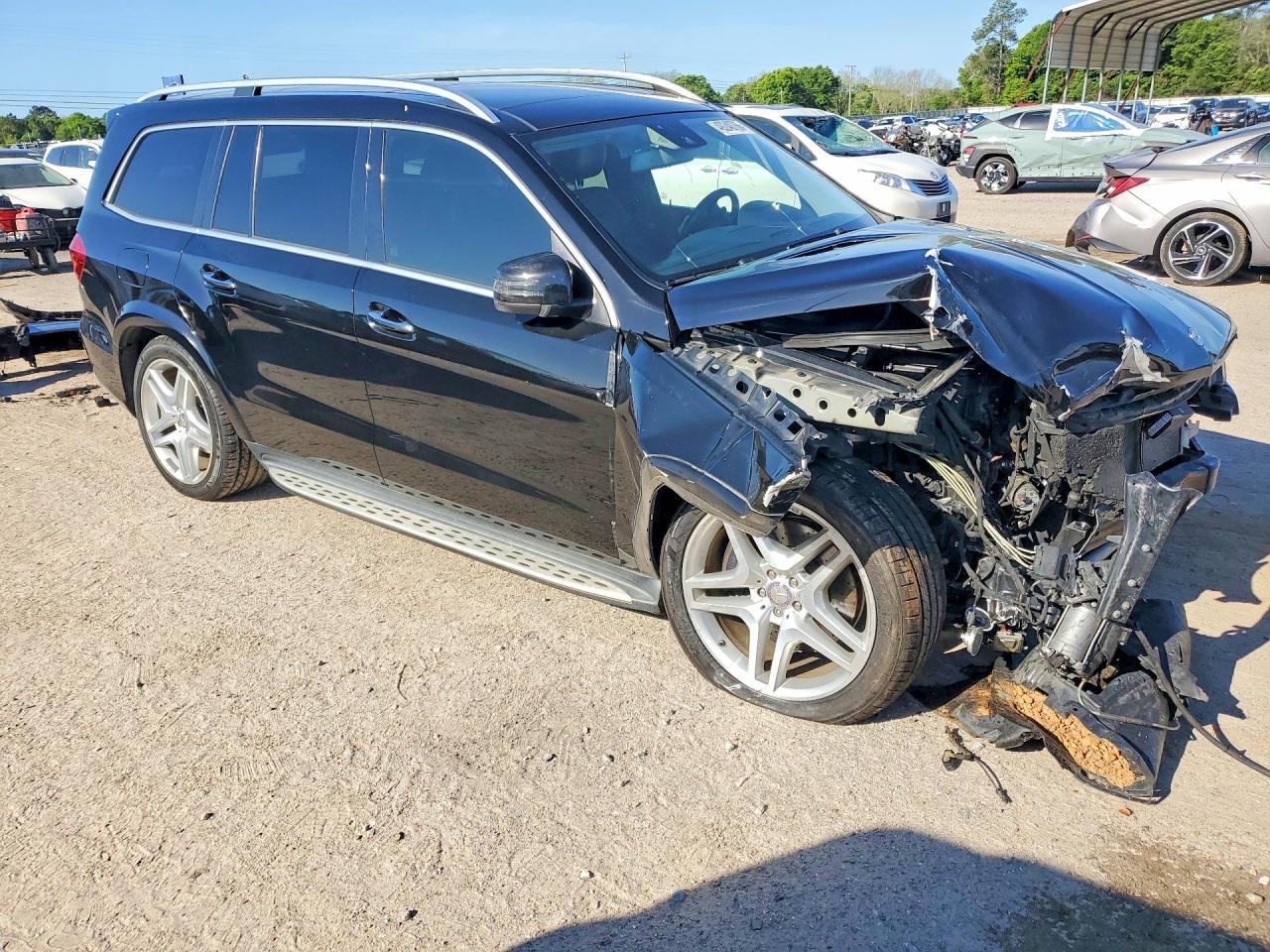 2014 Mercedes-benz Gl 550 4matic Черный vin: 4JGDF7DEXEA291568