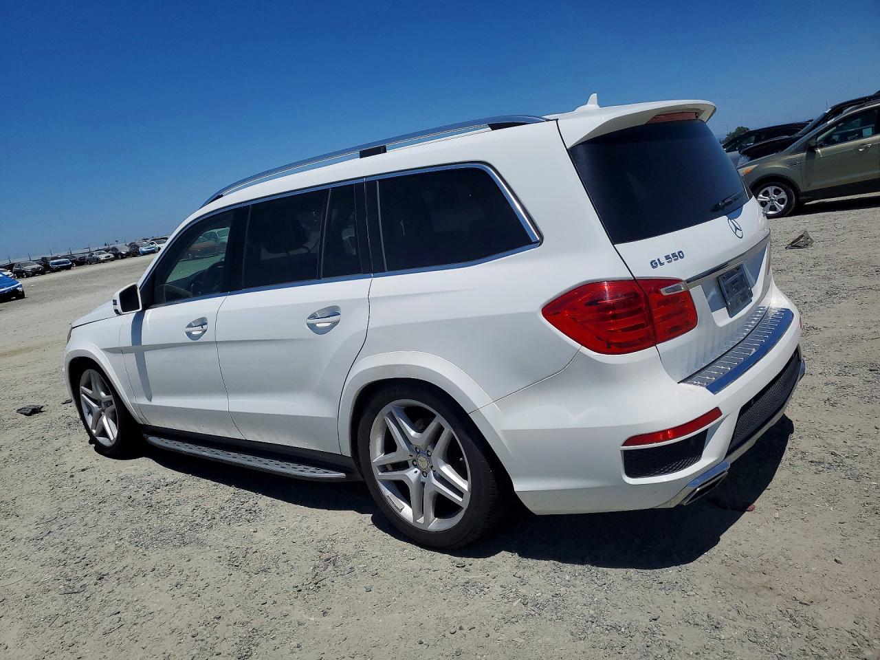 2014 Mercedes-benz Gl 550 4matic Белый vin: 4JGDF7DEXEA316310