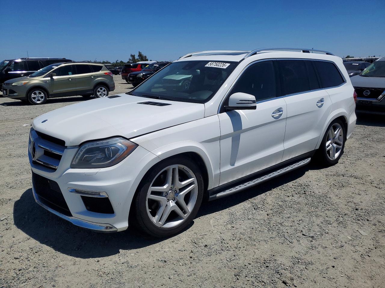 2014 Mercedes-benz Gl 550 4matic Белый vin: 4JGDF7DEXEA316310