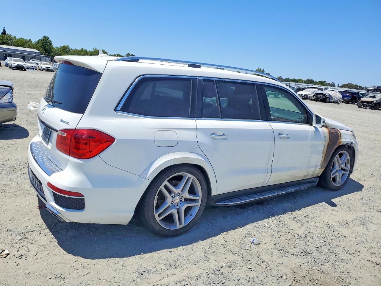 2014 Mercedes-benz Gl 550 4matic Белый vin: 4JGDF7DEXEA316310