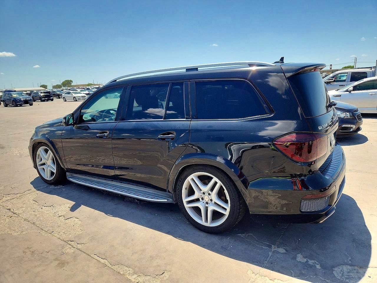 2014 Mercedes-benz Gl 550 4matic Black vin: 4JGDF7DEXEA342065