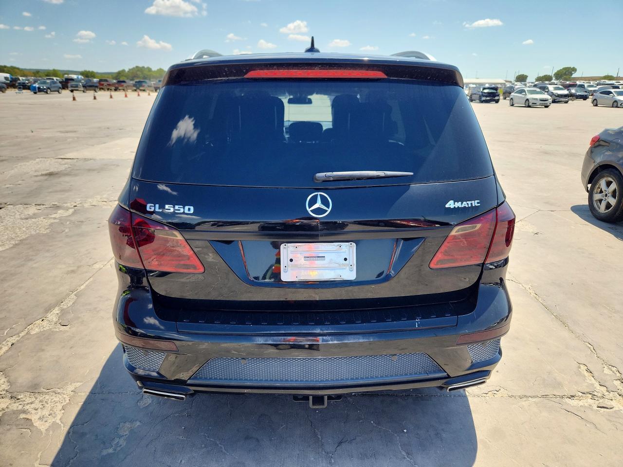 2014 Mercedes-benz Gl 550 4matic Black vin: 4JGDF7DEXEA342065