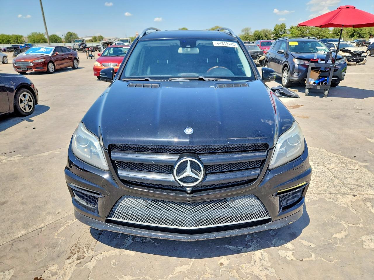 2014 Mercedes-benz Gl 550 4matic Black vin: 4JGDF7DEXEA342065
