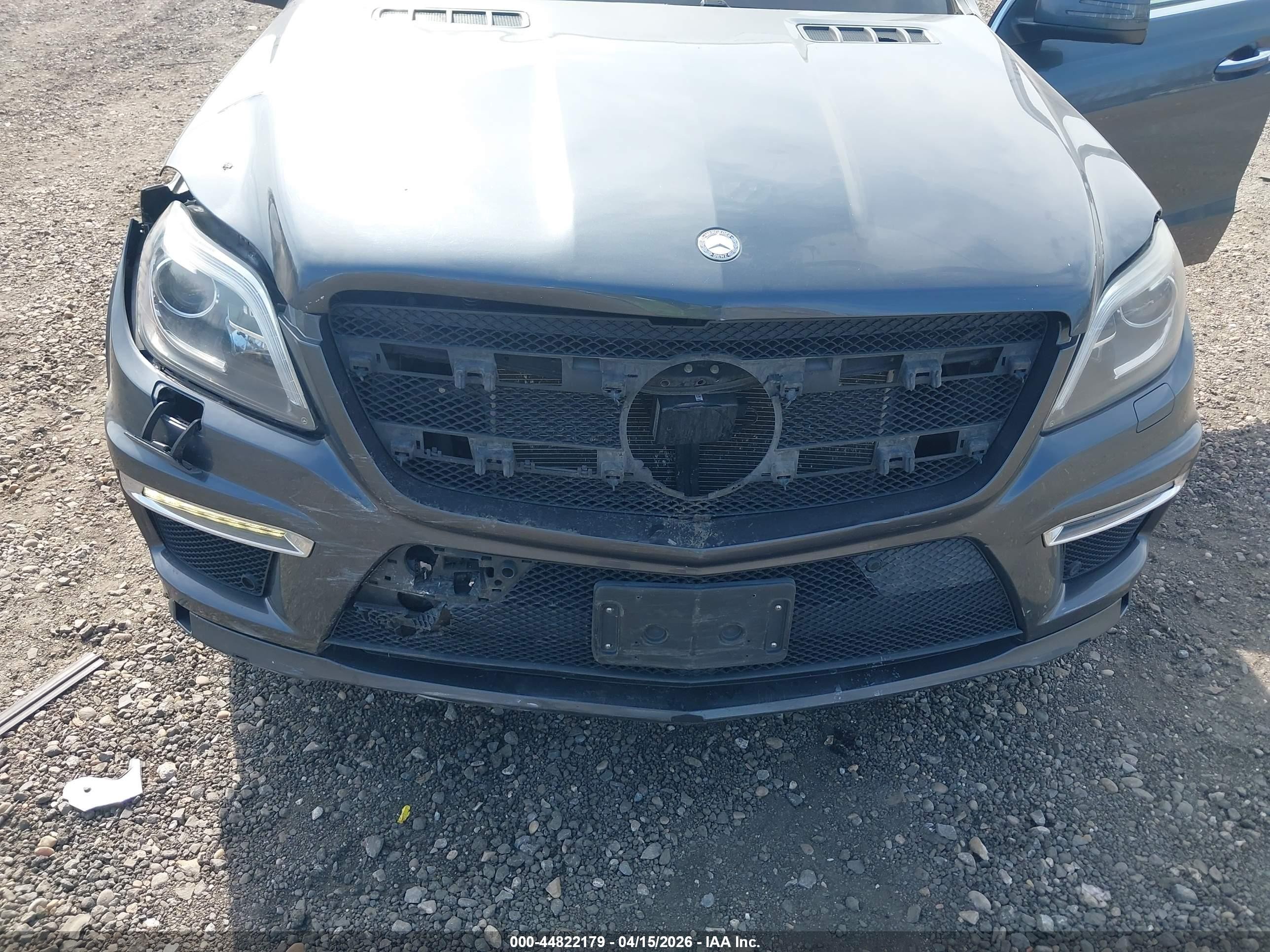2015 Mercedes-benz Gl 550 4matic Gray vin: 4JGDF7DEXFA442832
