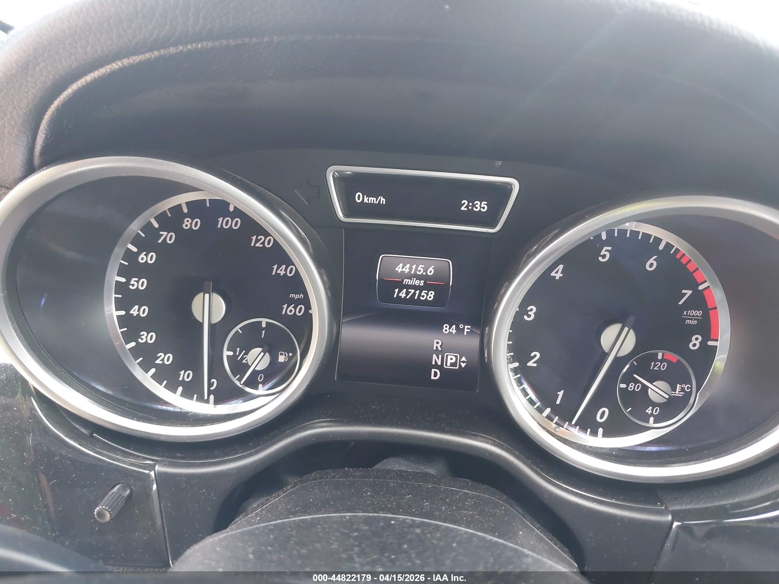 2015 Mercedes-benz Gl 550 4matic Gray vin: 4JGDF7DEXFA442832