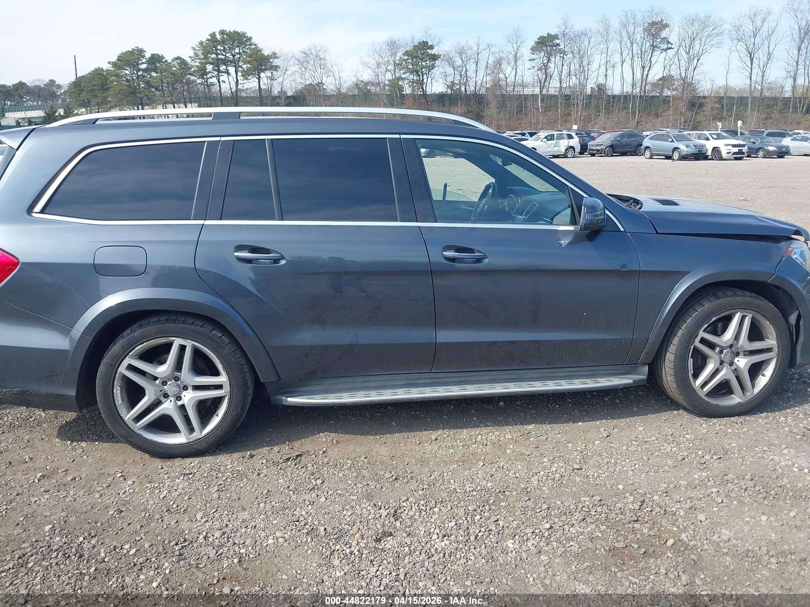 2015 Mercedes-benz Gl 550 4matic Gray vin: 4JGDF7DEXFA442832