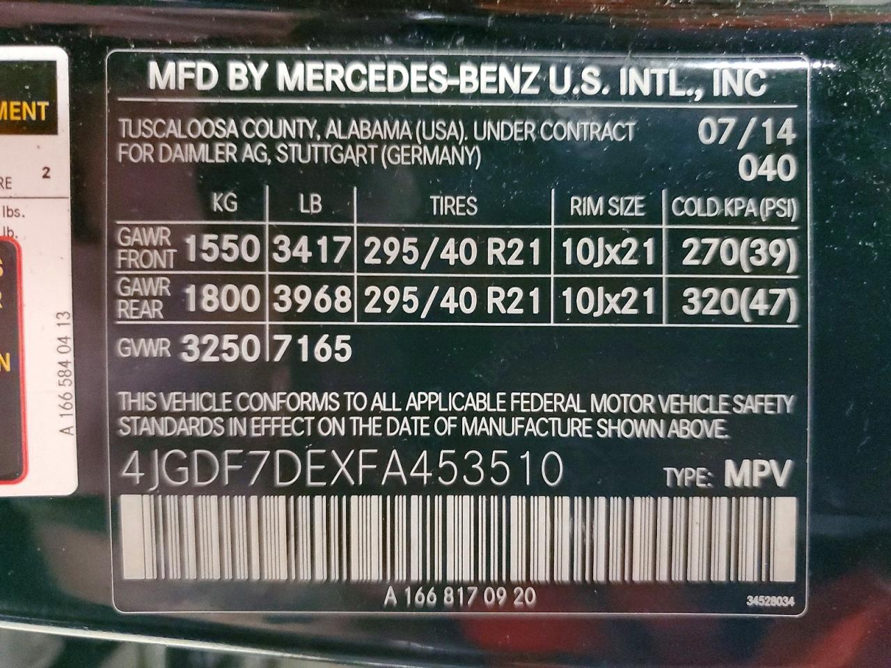 2015 Mercedes-benz Gl 550 4matic Black vin: 4JGDF7DEXFA453510