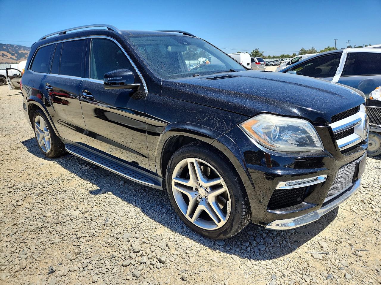 2015 Mercedes-benz Gl 550 4matic Black vin: 4JGDF7DEXFA498012