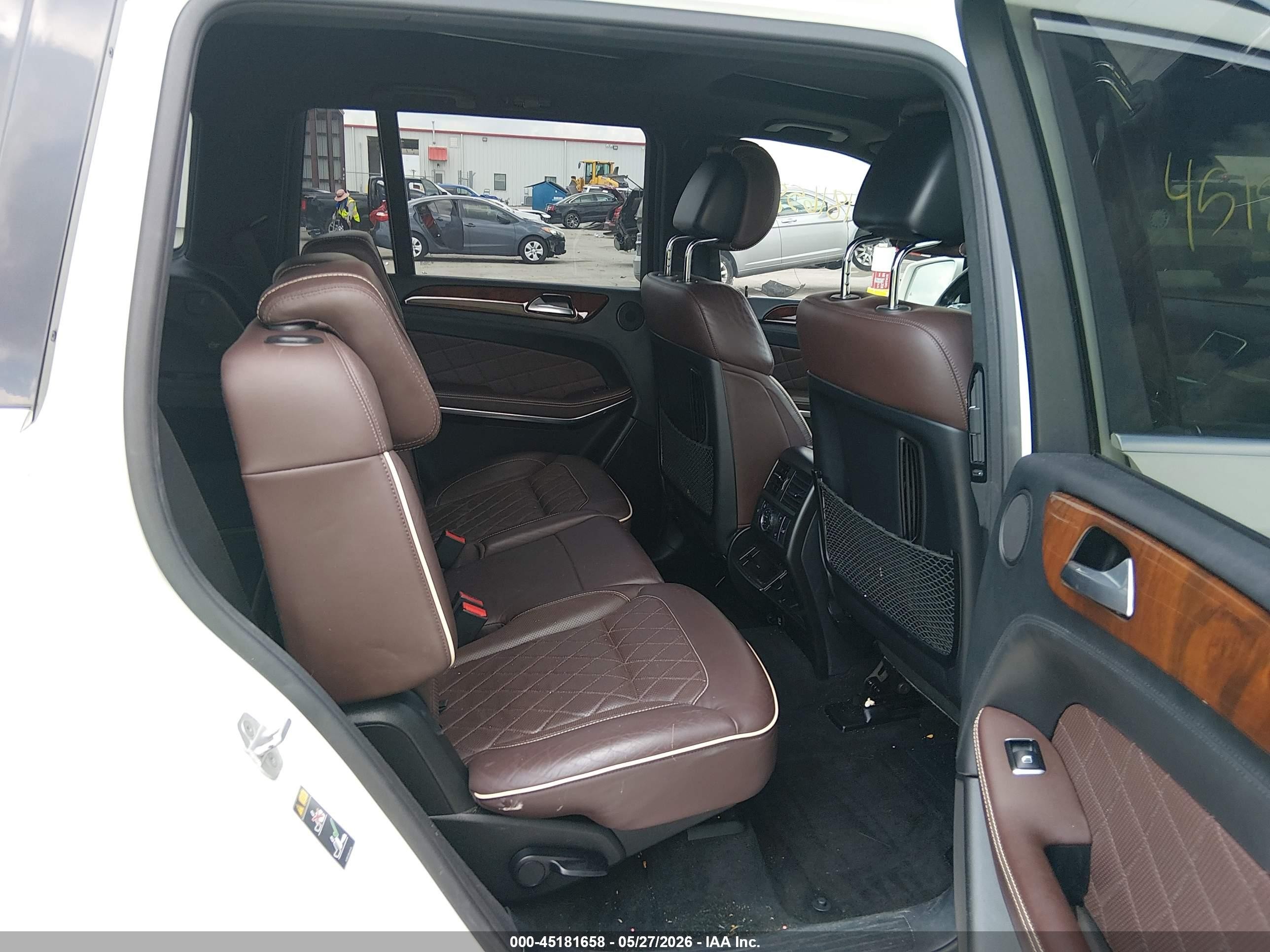 2015 Mercedes-benz Gl 550 4matic White vin: 4JGDF7DEXFA533681