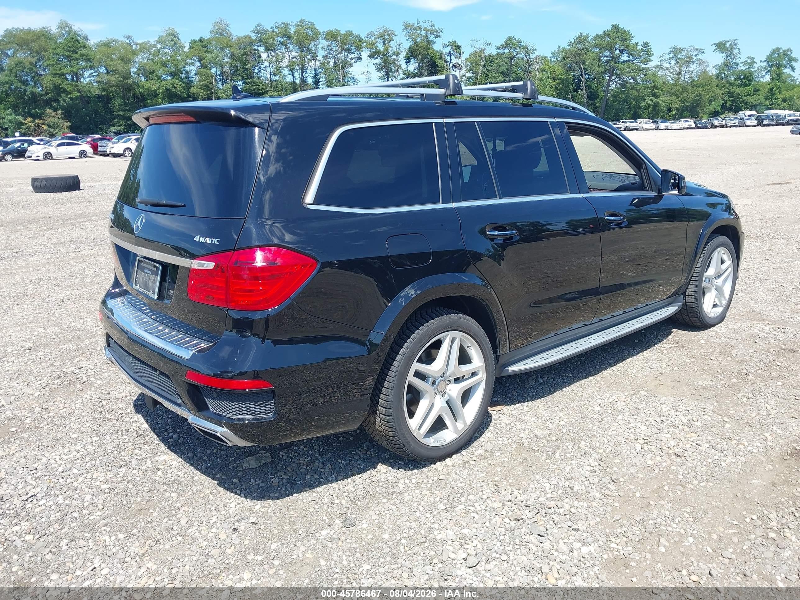 2015 Mercedes-benz Gl 550 4matic Black vin: 4JGDF7DEXFA606113