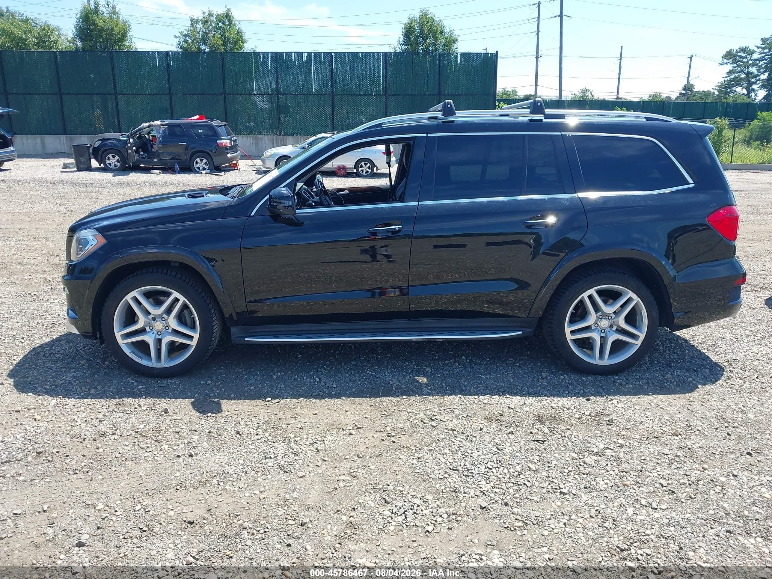 2015 Mercedes-benz Gl 550 4matic Black vin: 4JGDF7DEXFA606113
