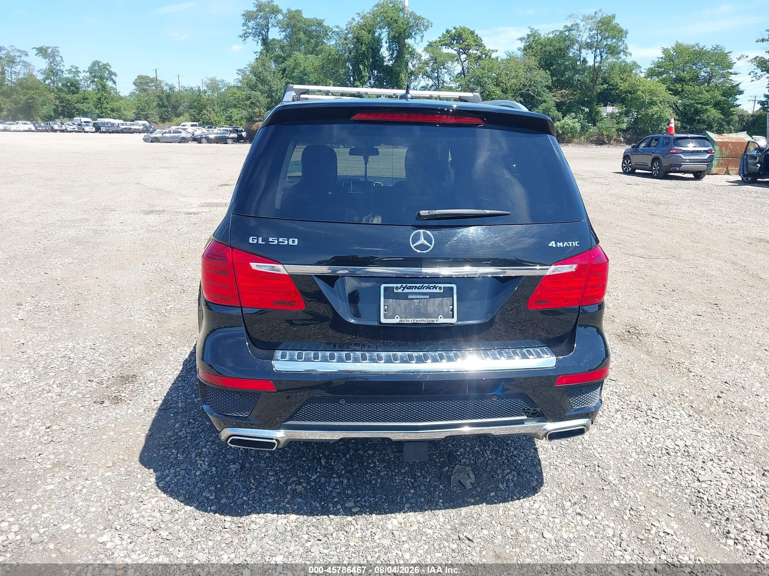 2015 Mercedes-benz Gl 550 4matic Black vin: 4JGDF7DEXFA606113