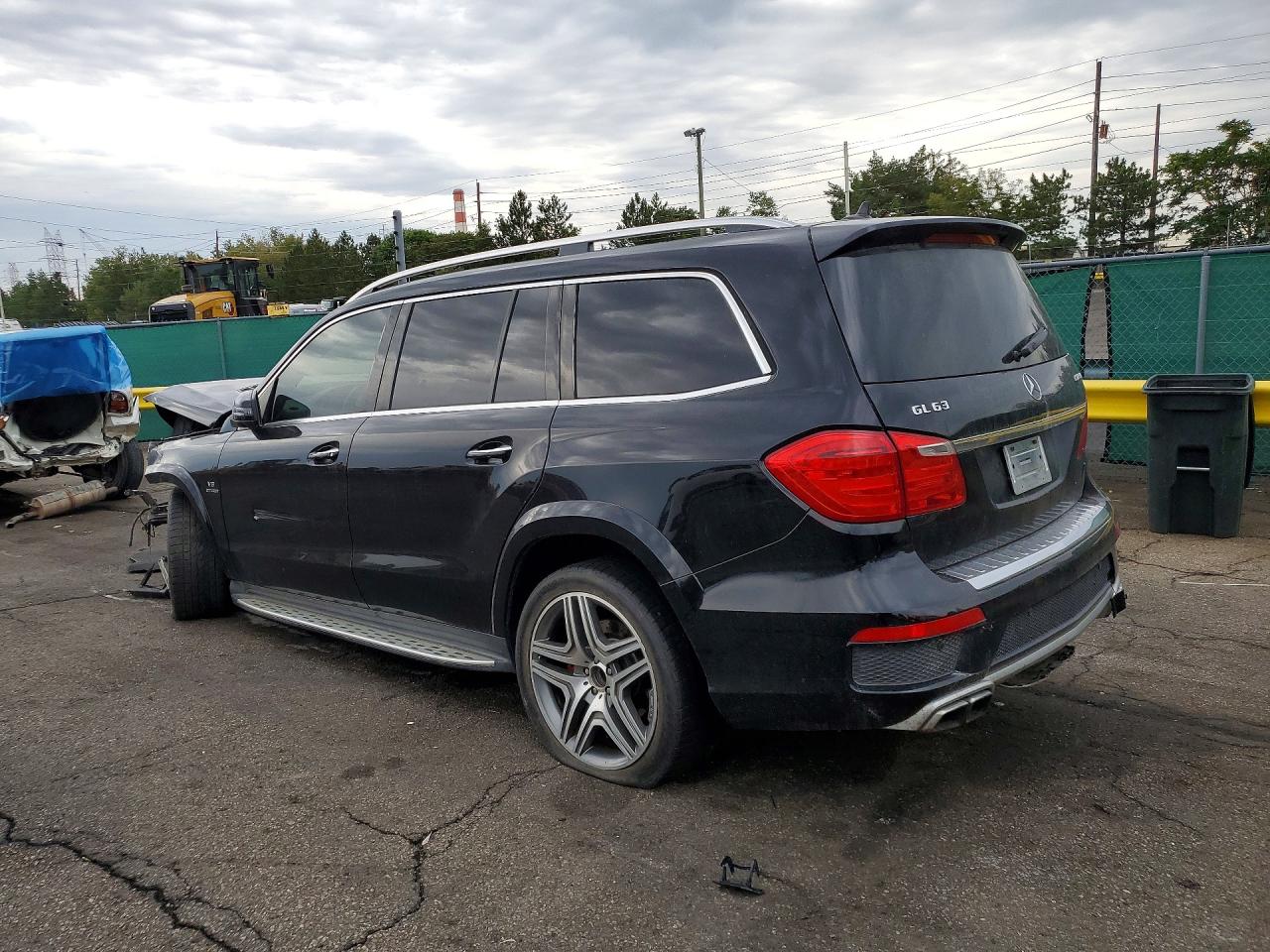 2014 Mercedes-benz Gl 63 Amg Black vin: 4JGDF7EE4EA309030