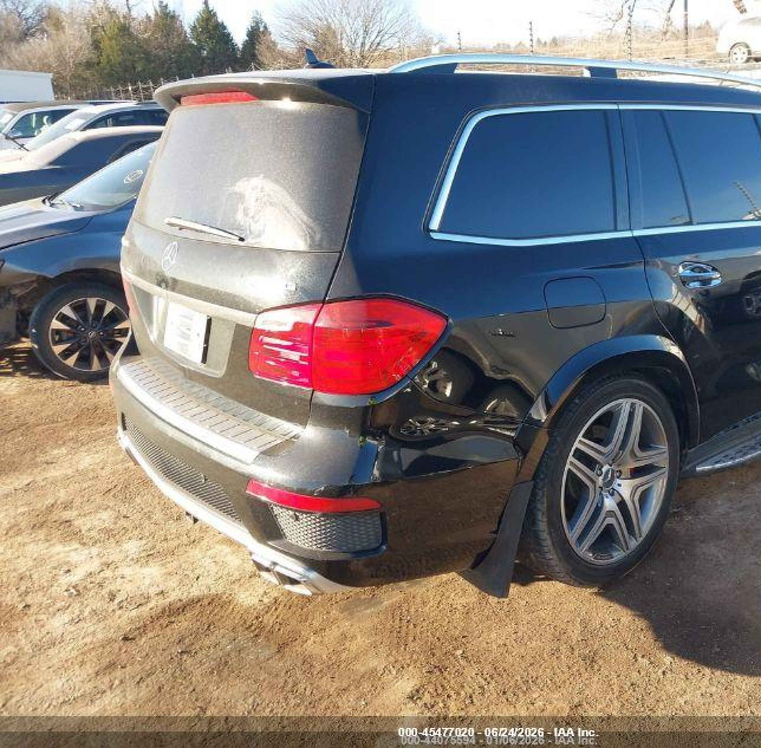 2015 Mercedes-benz Gl 63 Amg 4matic Black vin: 4JGDF7EE4FA522688