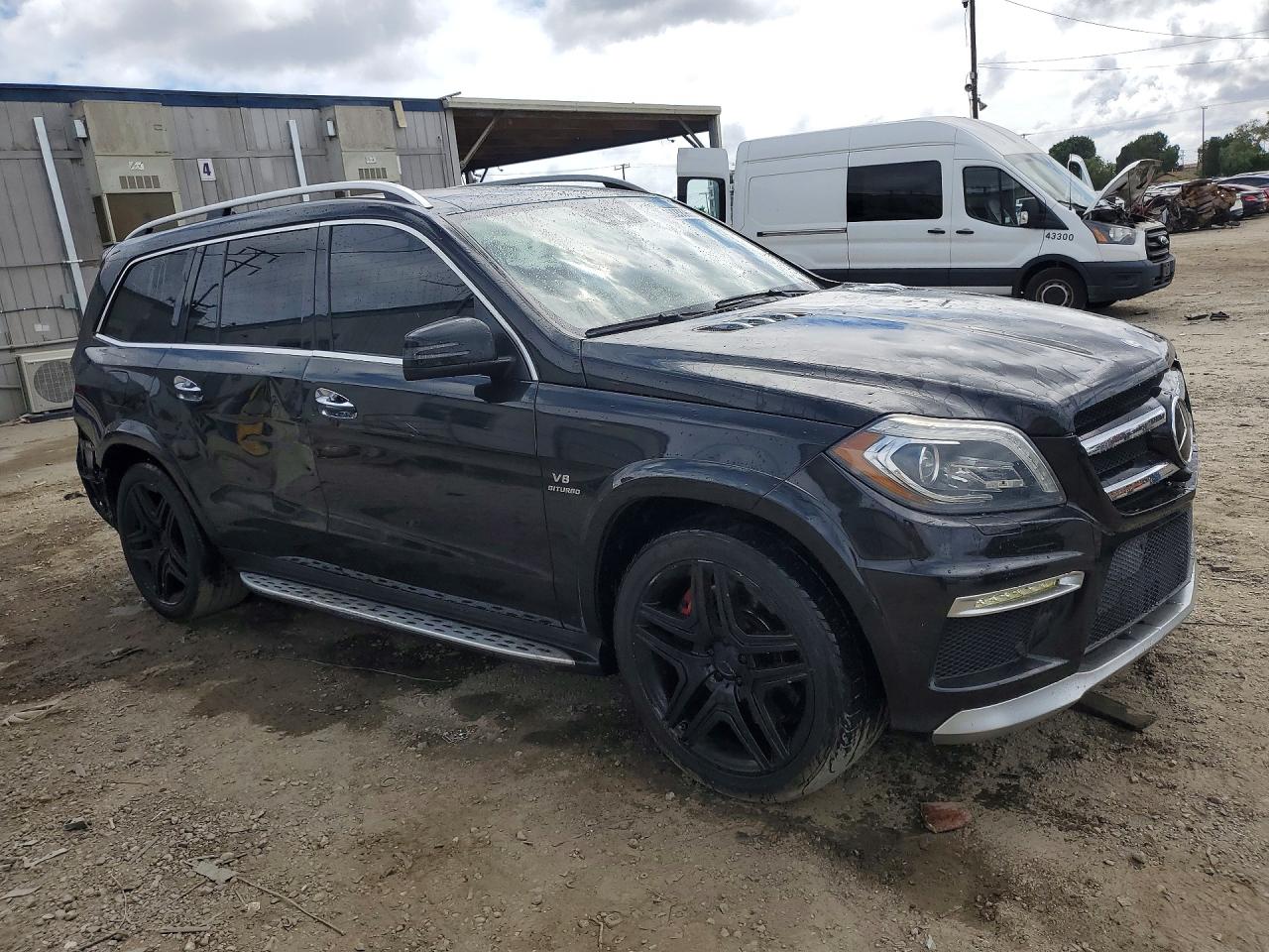 2015 Mercedes-benz Gl 63 Amg Black vin: 4JGDF7EE9FA445980