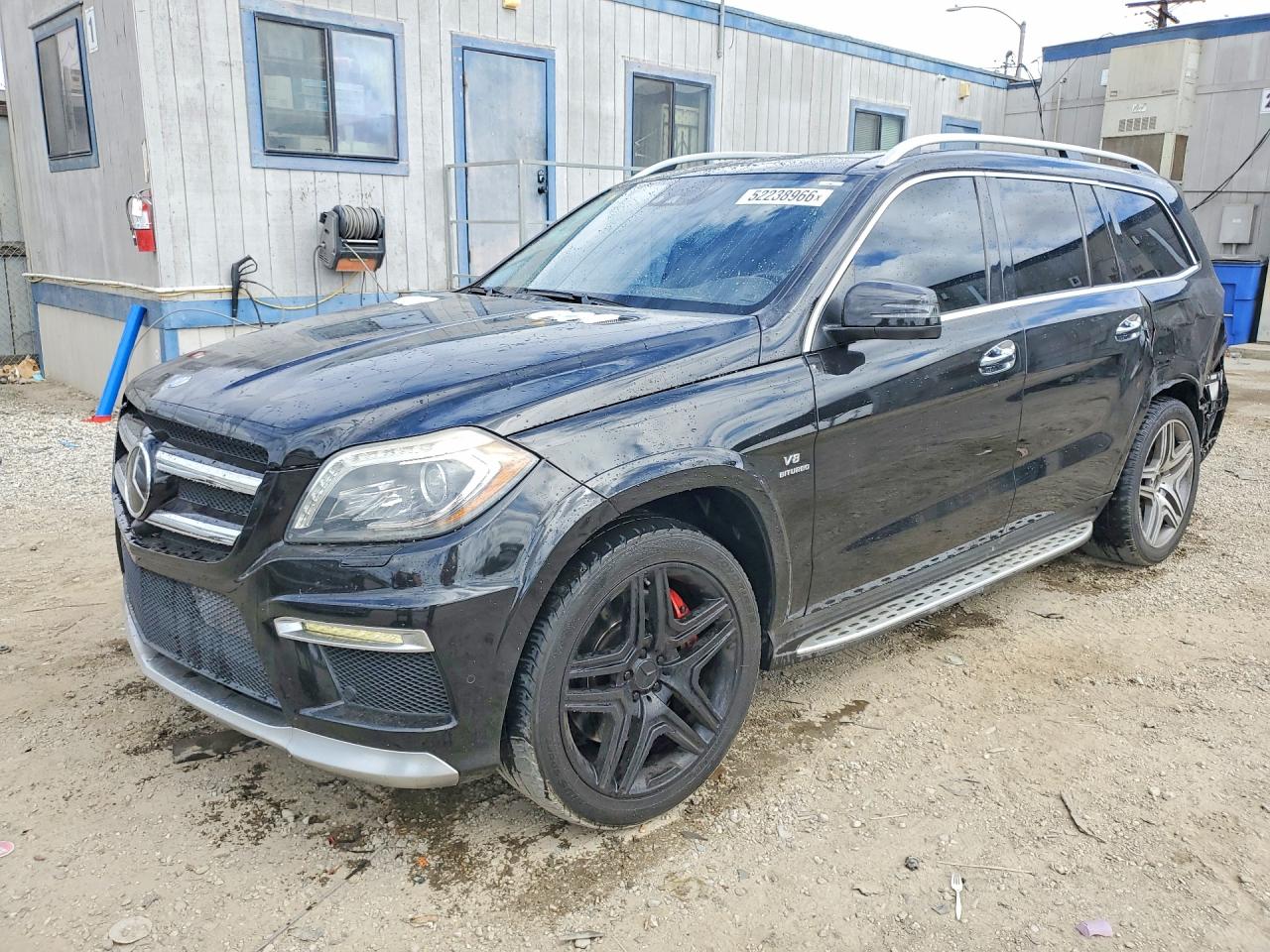 2015 Mercedes-benz Gl 63 Amg Black vin: 4JGDF7EE9FA445980