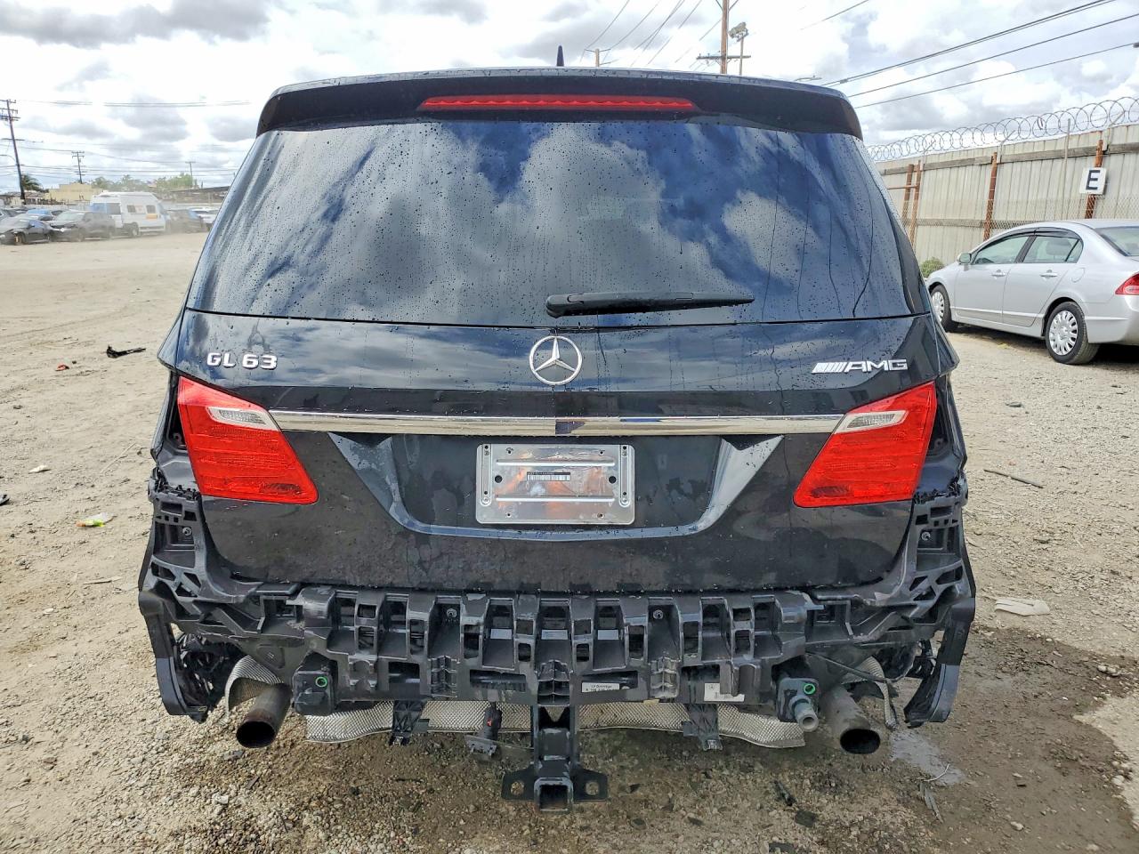 2015 Mercedes-benz Gl 63 Amg Black vin: 4JGDF7EE9FA445980