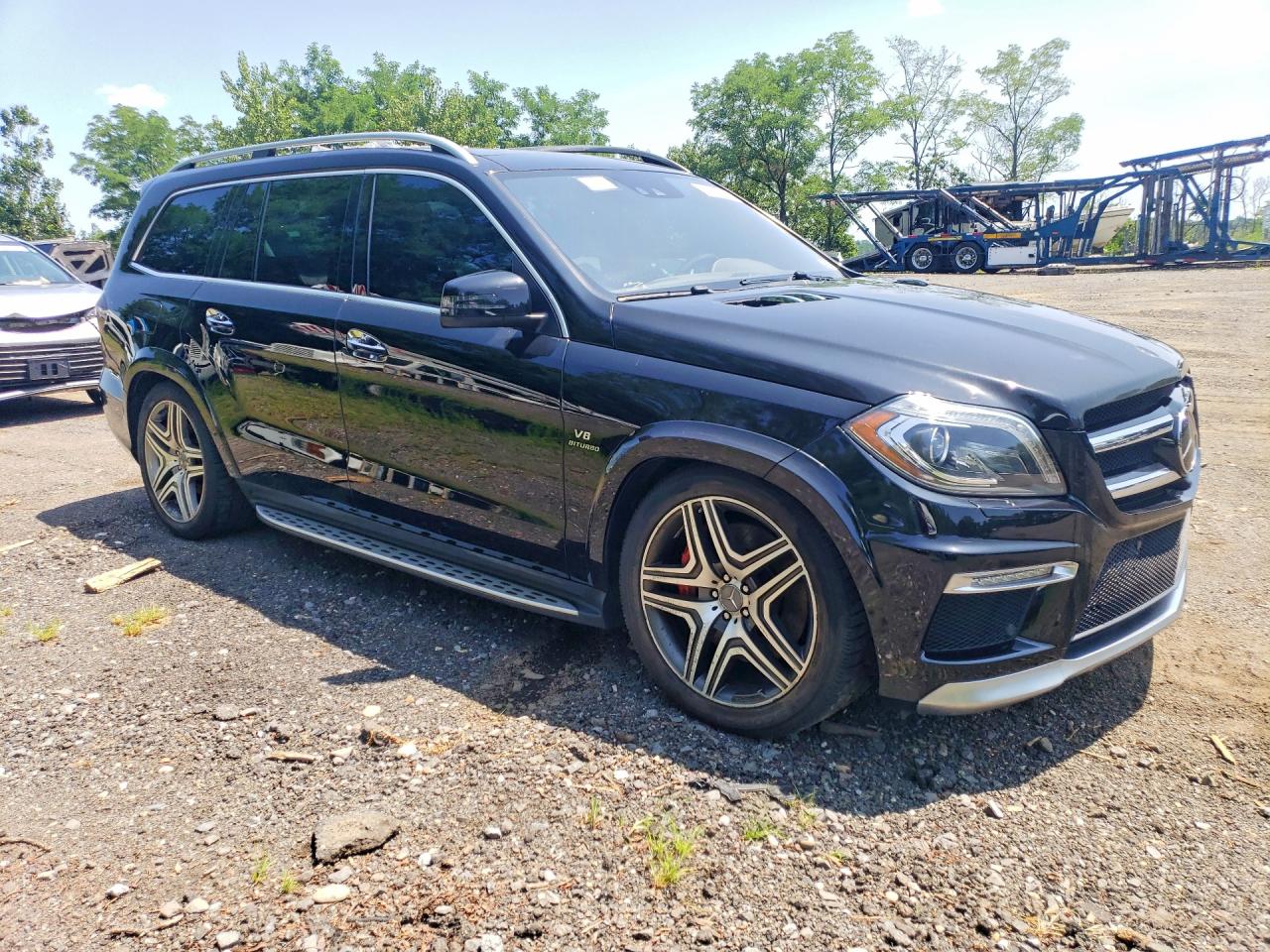 2015 Mercedes-benz Gl 63 Amg Black vin: 4JGDF7EE9FA471317