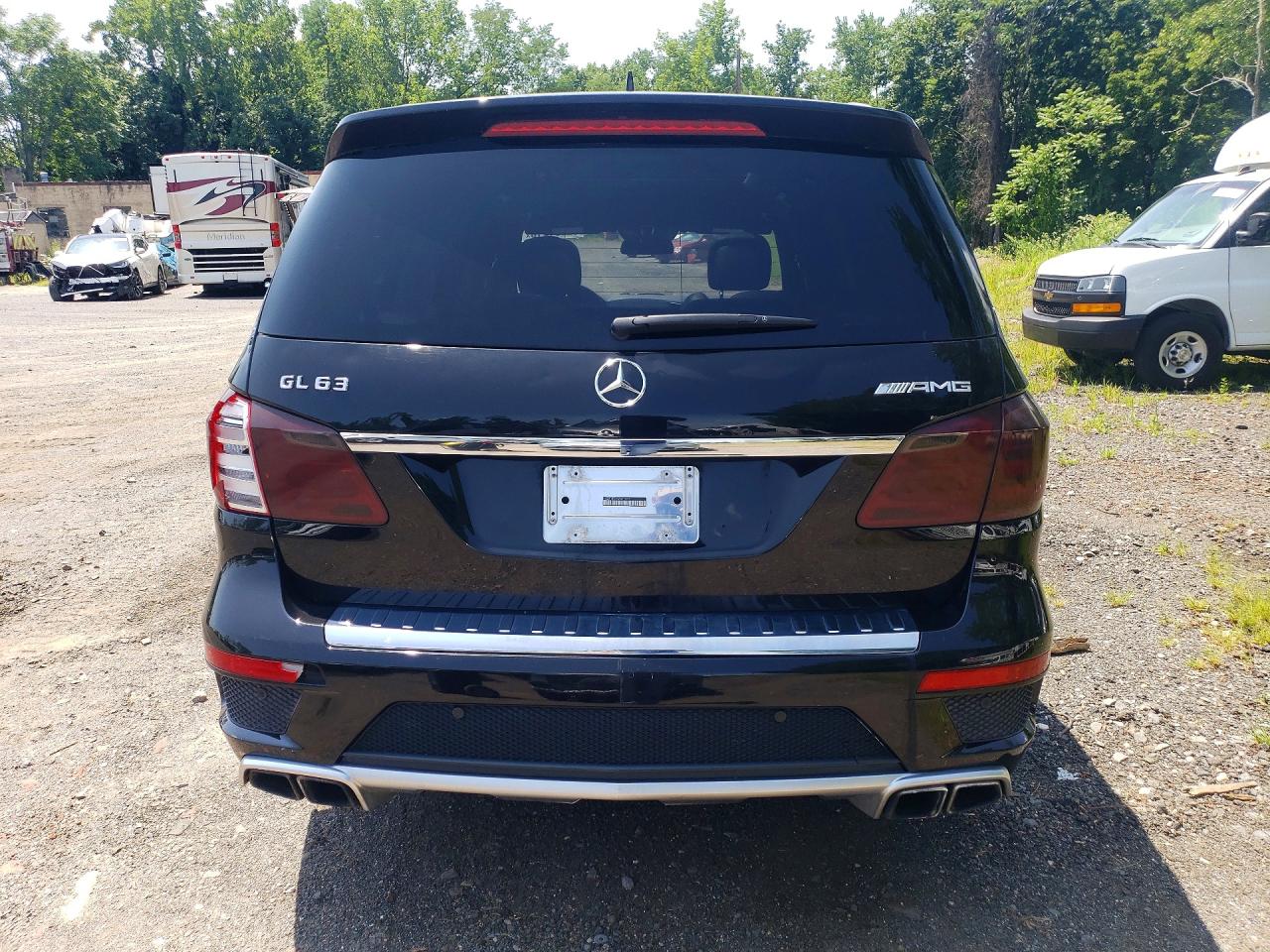 2015 Mercedes-benz Gl 63 Amg Black vin: 4JGDF7EE9FA471317