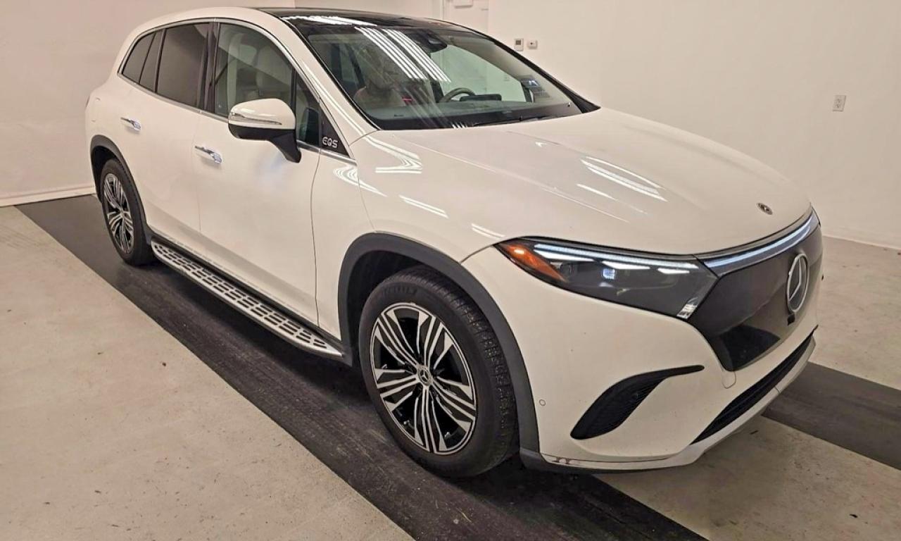2023 Mercedes-benz Eqs Suv 450+ White vin: 4JGDM2DB3PA012866